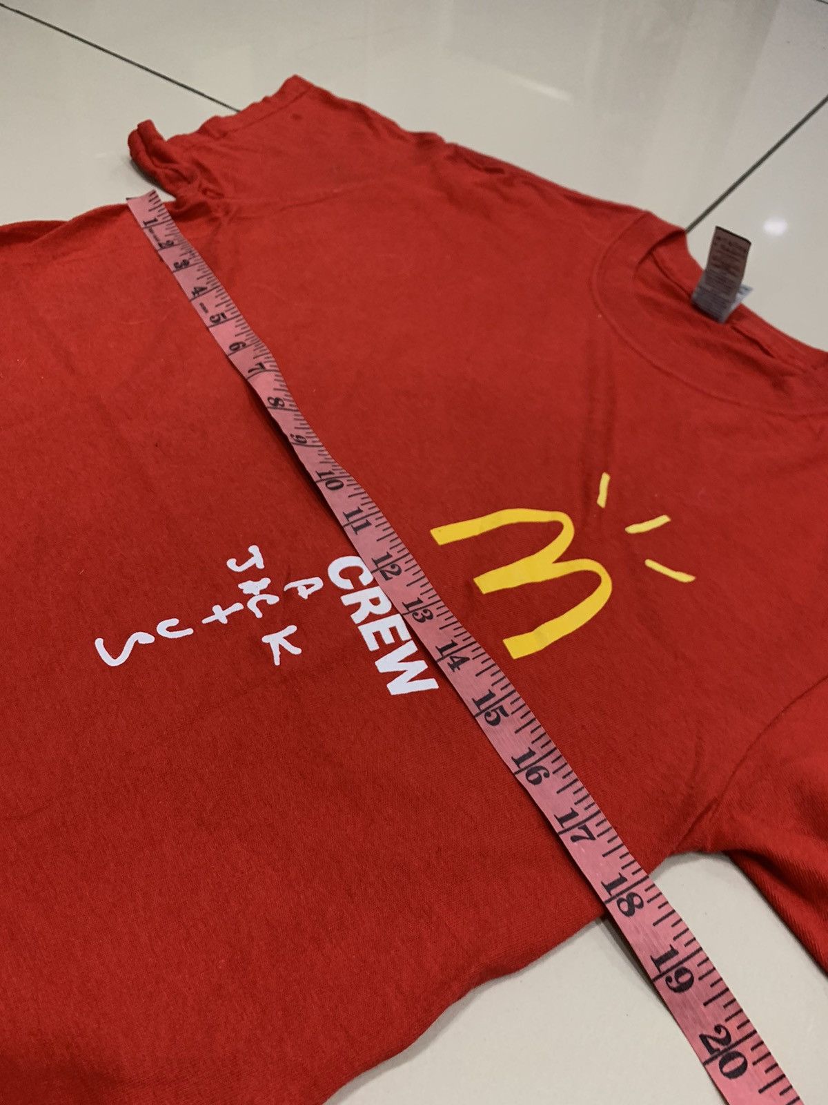 Band Tees MCDONALDS CREW CACTUS JACK SHIRT Size US S / EU 44-46 / 1 - 4 Thumbnail