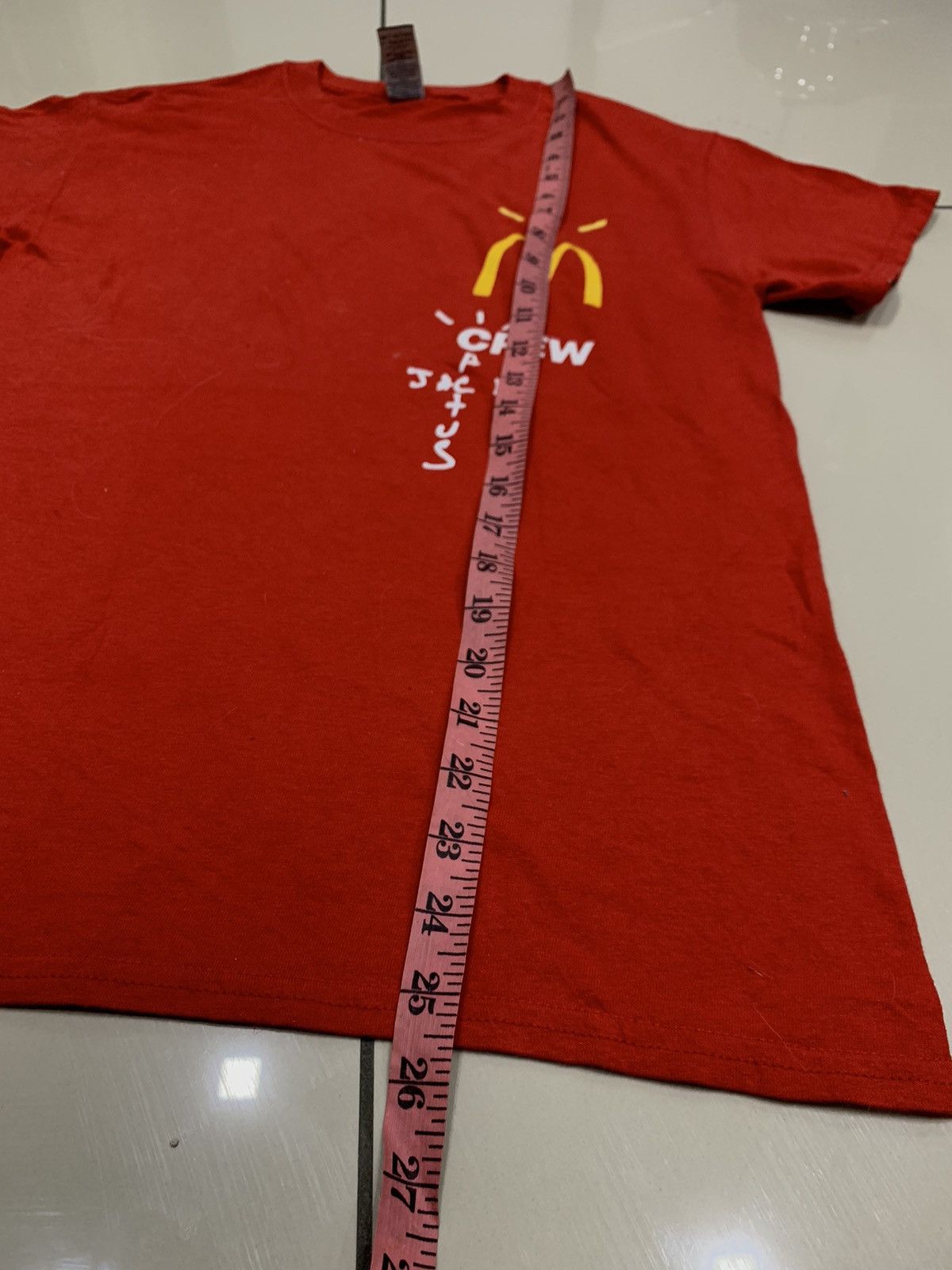 Band Tees MCDONALDS CREW CACTUS JACK SHIRT Size US S / EU 44-46 / 1 - 3 Thumbnail