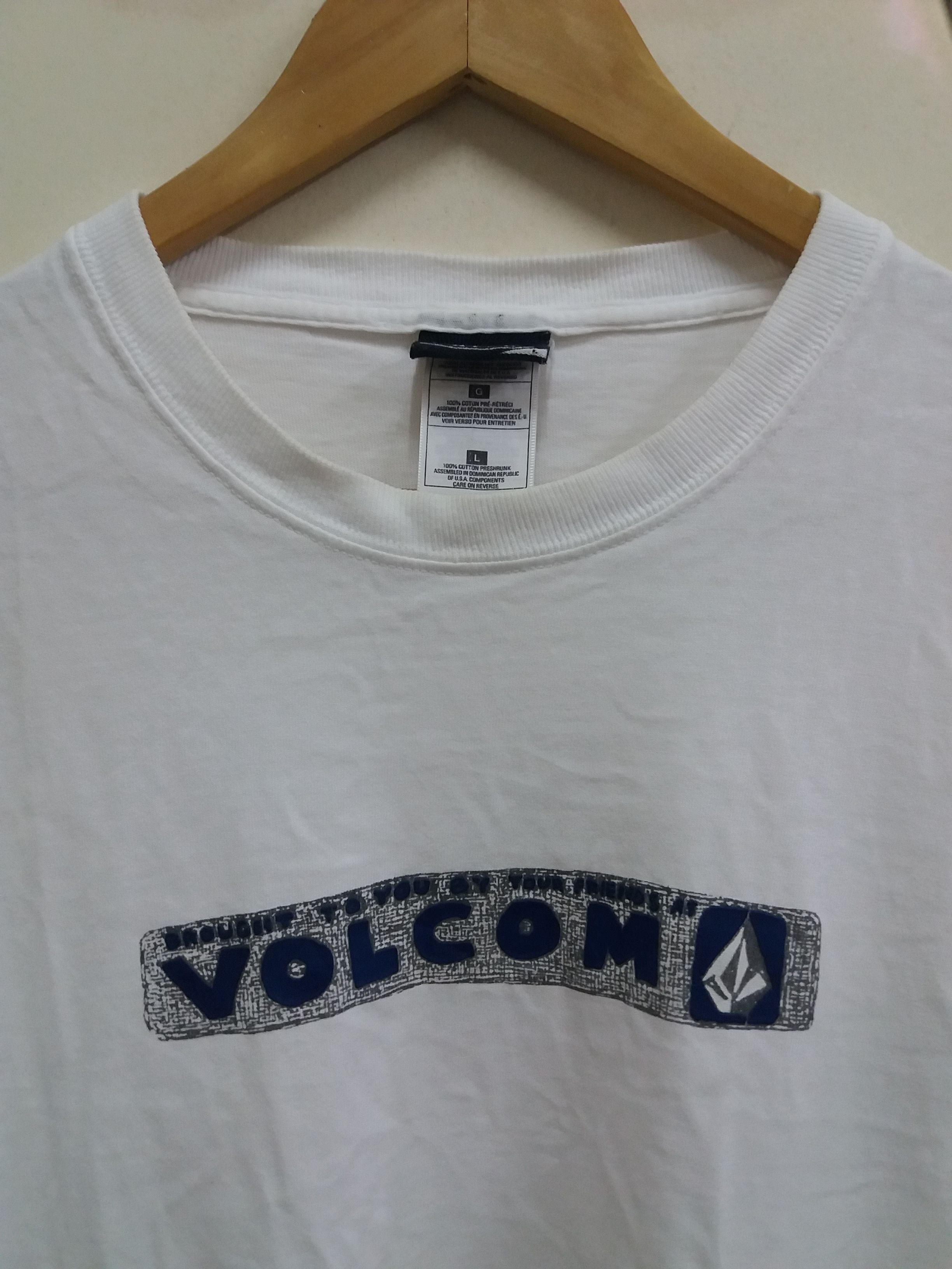 Vintage Vintage Volcom Stone streetwear/skateboarding t-shirt Size US L / EU 52-54 / 3 - 2 Thumbnail