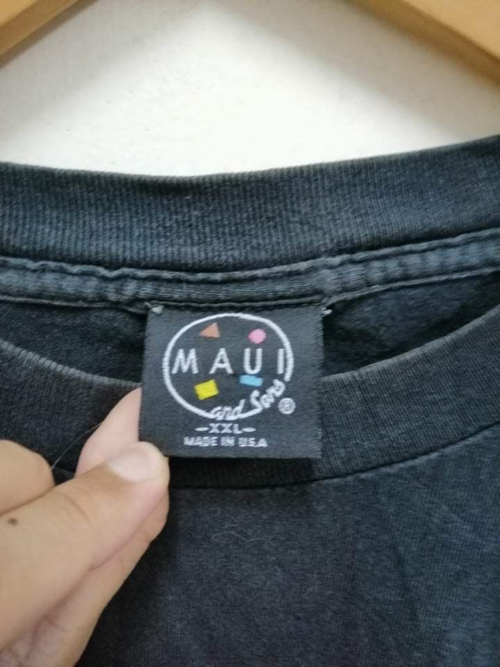 Maui and Sons × Vintage Vintage Maui and Sons big size surfing t-shirt Made in USA Size US XXL / EU 58 / 5 - 5 Thumbnail
