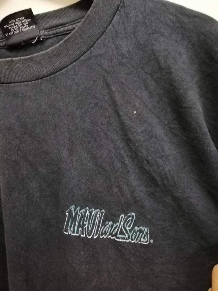 Maui and Sons × Vintage Vintage Maui and Sons big size surfing t-shirt Made in USA Size US XXL / EU 58 / 5 - 4 Thumbnail