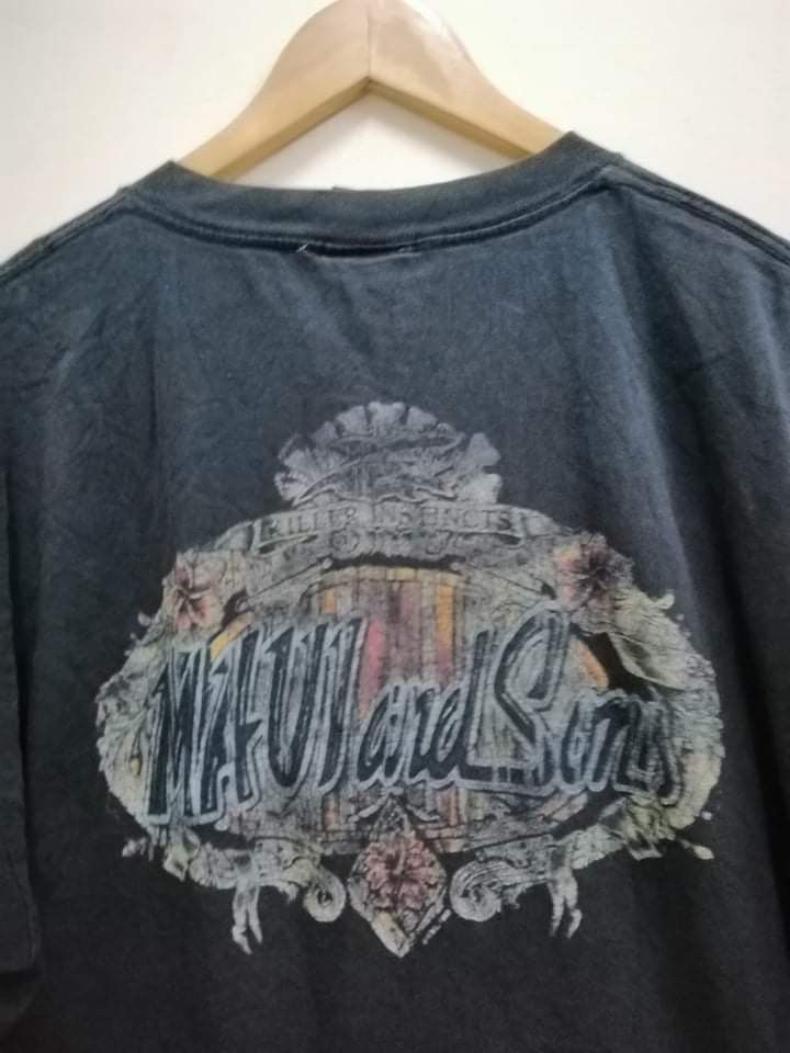 Maui and Sons × Vintage Vintage Maui and Sons big size surfing t-shirt Made in USA Size US XXL / EU 58 / 5 - 8 Thumbnail