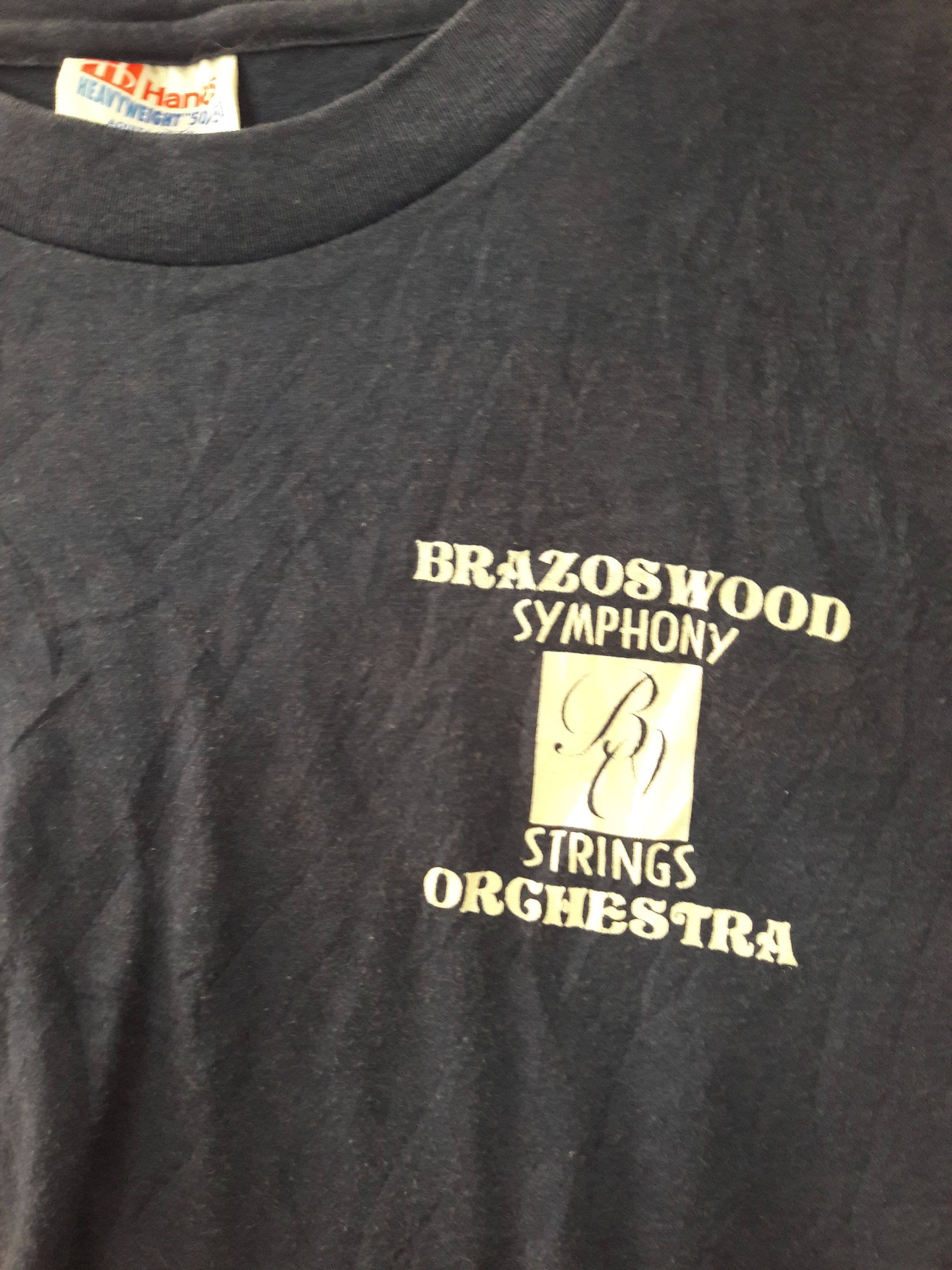 Band Tees Vintage Brazoswood Orchestra Jazz t-shirt Size US L / EU 52-54 / 3 - 5 Thumbnail