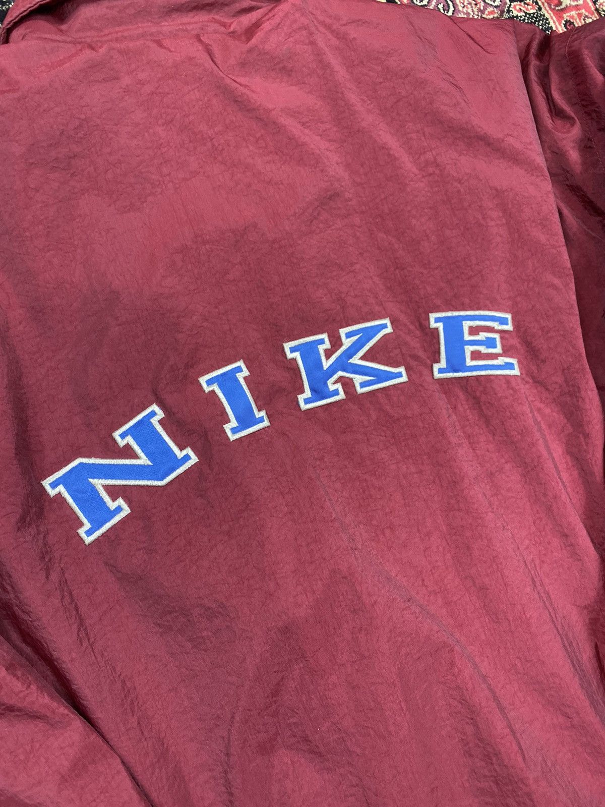 Nike Vintage Nike Bomber Jacket Sherpa Lined Size US L / EU 52-54 / 3 - 5 Thumbnail