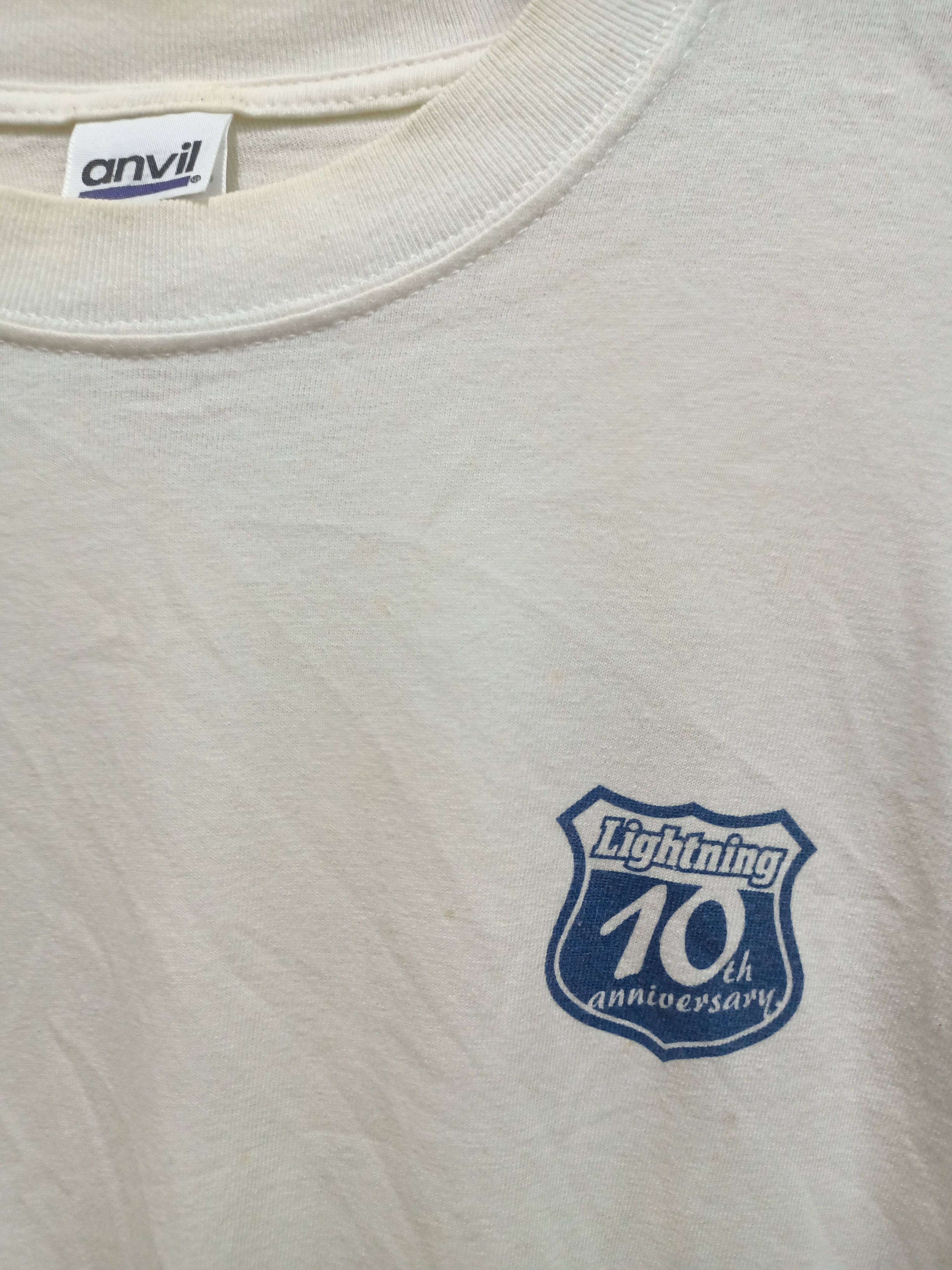 Anvil Lightning Magazine Japan 2004 10th Anniversary t-shirt Size US M / EU 48-50 / 2 - 3 Thumbnail