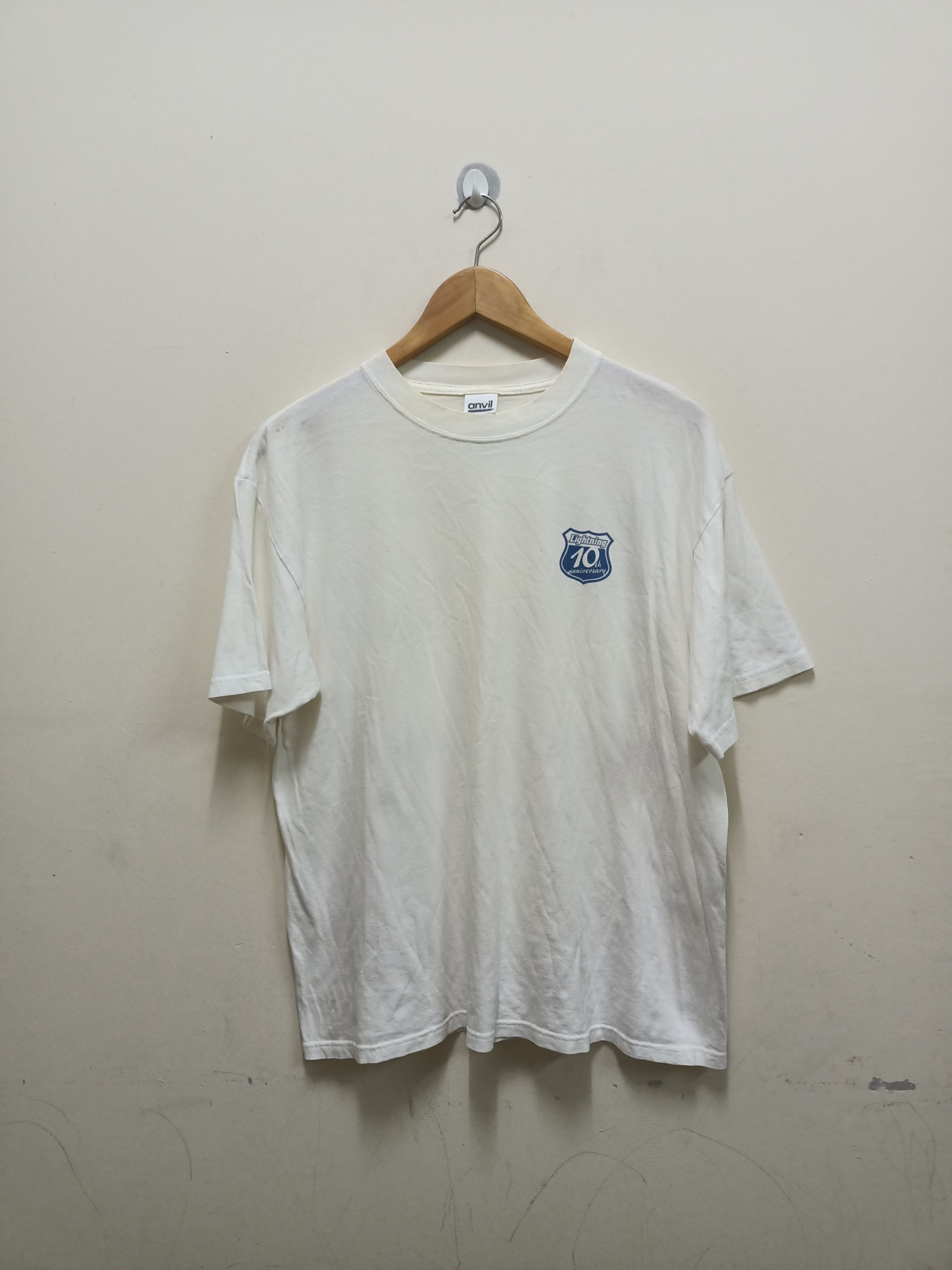 Anvil Lightning Magazine Japan 2004 10th Anniversary t-shirt Size US M / EU 48-50 / 2 - 1 Thumbnail