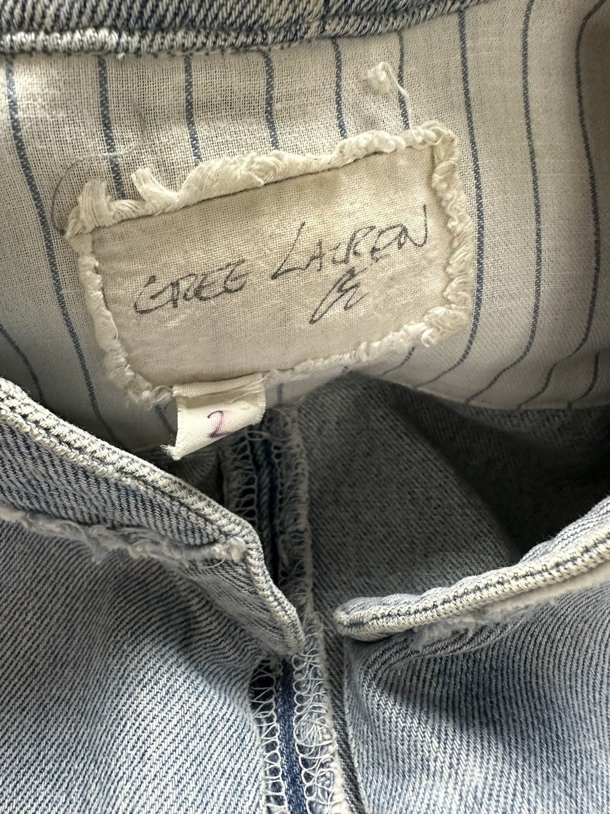 Greg Lauren Denim / Plaid Jacket Size US M / EU 48-50 / 2 - 5 Thumbnail