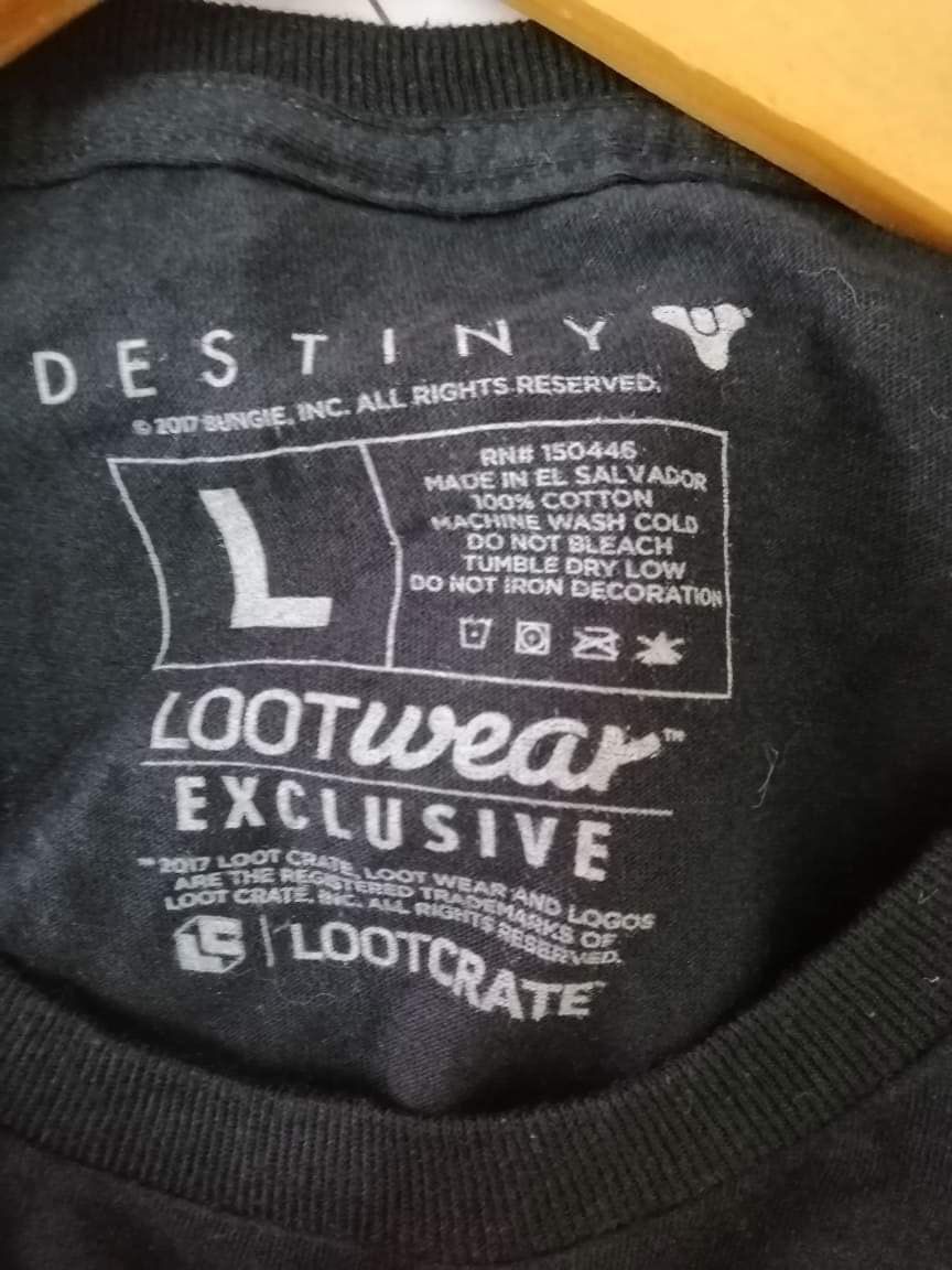 Microsoft × Playstation Destiny game t-shirt by Bungie 2017 Size US L / EU 52-54 / 3 - 3 Thumbnail