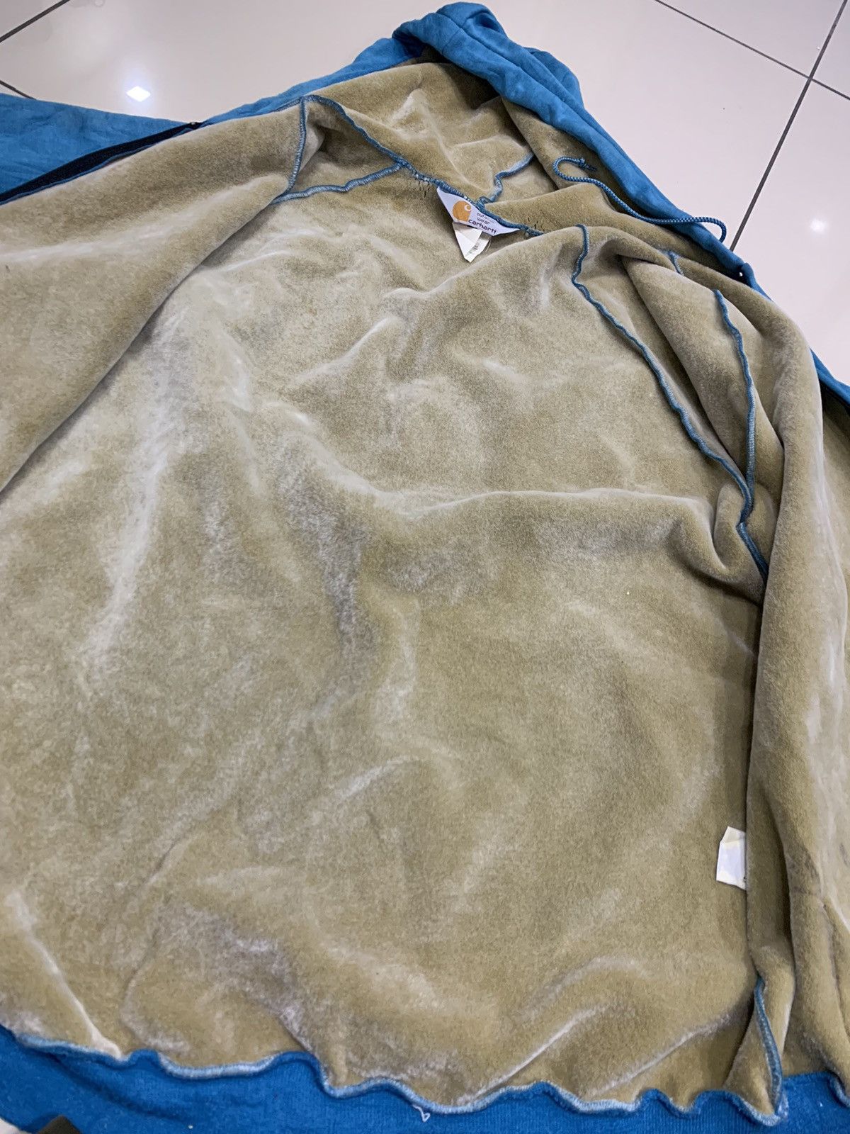 Carhartt VINTAGE CARHARTT INSULATED HOODIE JACKET Size US L / EU 52-54 / 3 - 7 Thumbnail