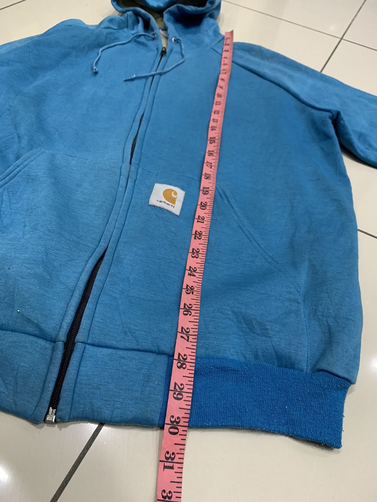 Carhartt VINTAGE CARHARTT INSULATED HOODIE JACKET Size US L / EU 52-54 / 3 - 3 Thumbnail