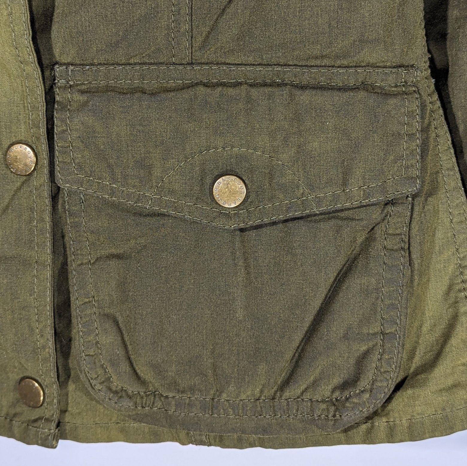 Barbour Barbour Churchill Wax Jacket Women's OliveGreen EnglandStyle Size S / US 4 / IT 40 - 24 Thumbnail