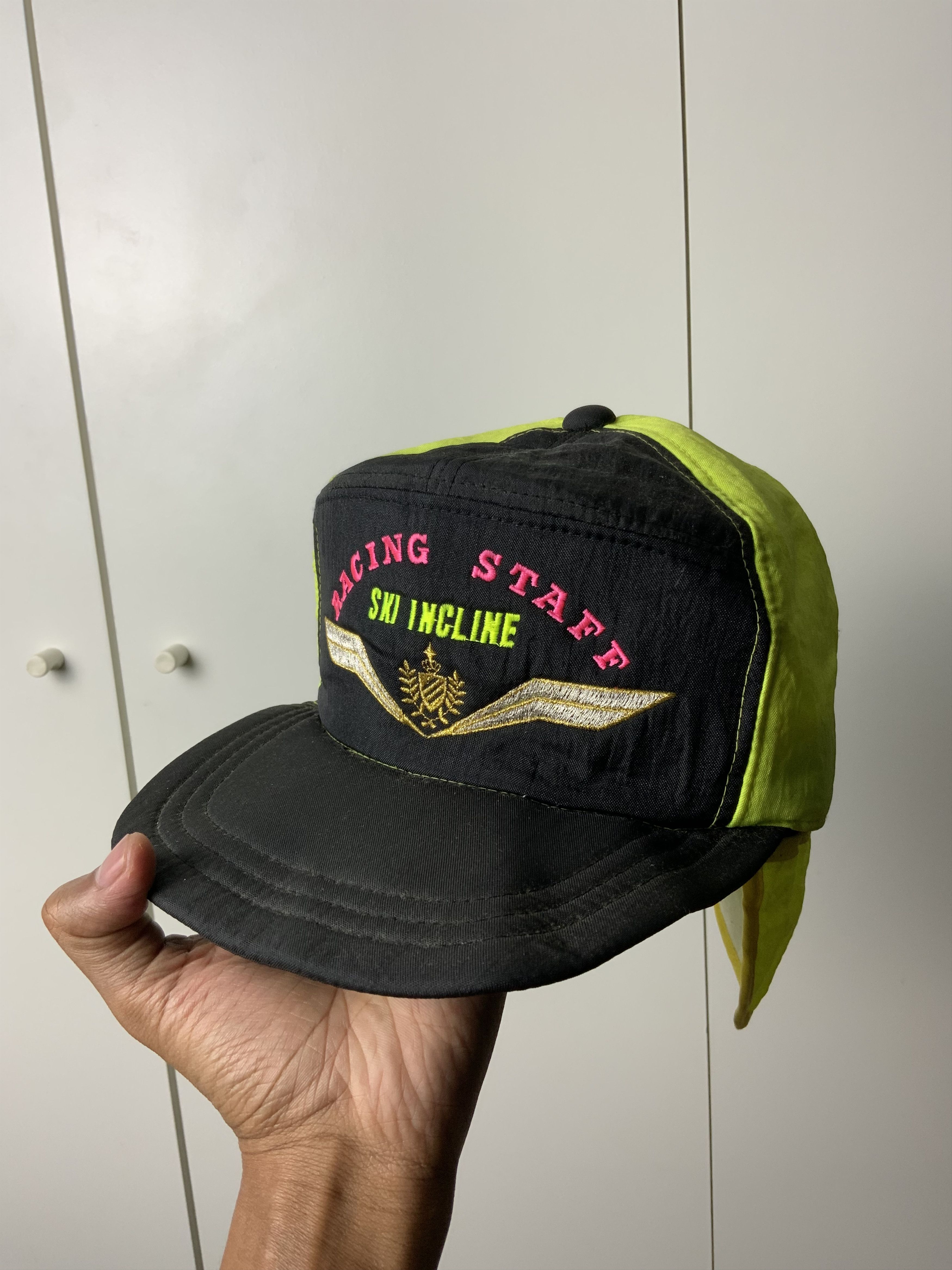 Japanese Brand Racing Staff Designer Incline Ski Hat Size ONE SIZE - 12 Thumbnail