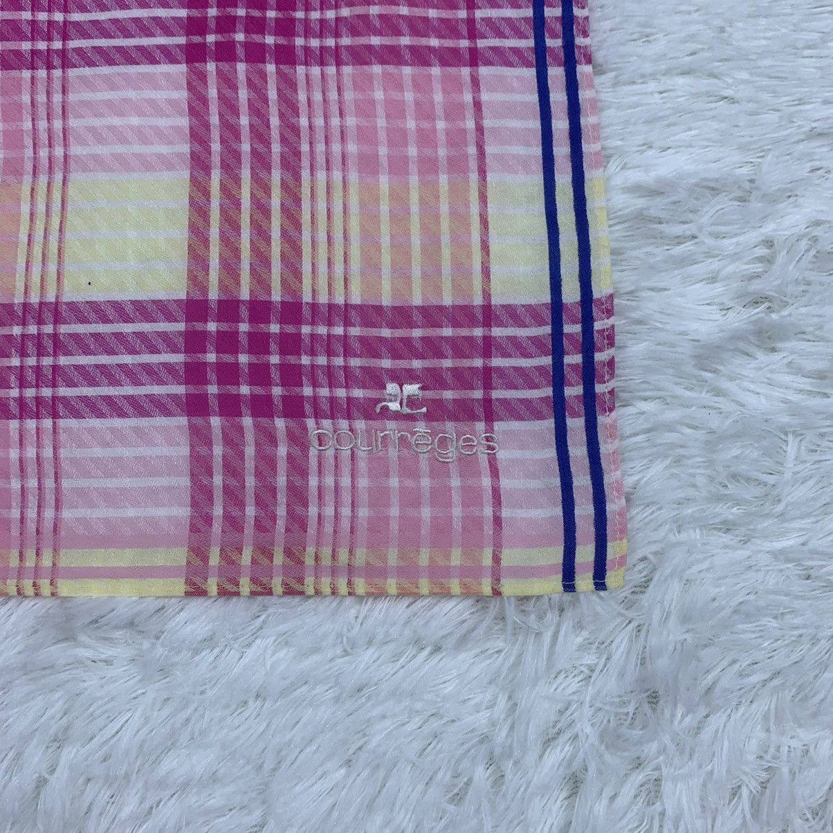 Courreges × Vintage COURREGES pocket square handkerchief handky Size ONE SIZE - 5 Thumbnail