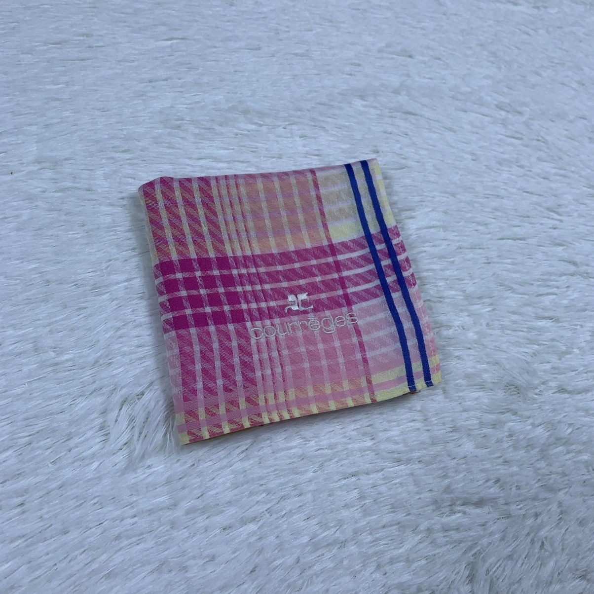 Courreges × Vintage COURREGES pocket square handkerchief handky Size ONE SIZE - 4 Thumbnail