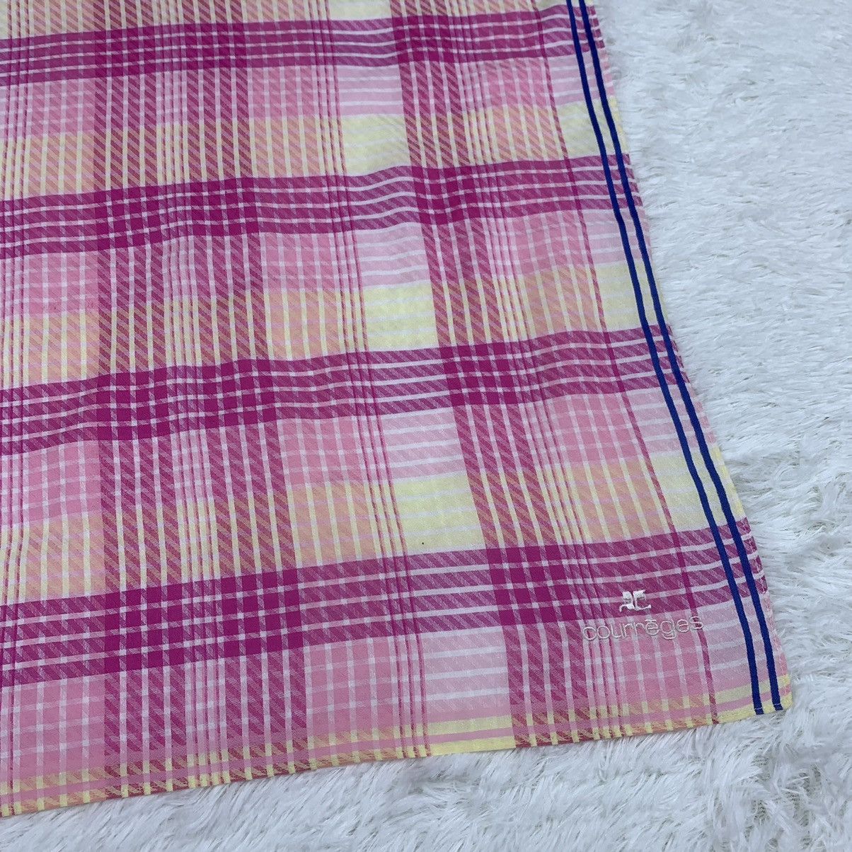Courreges × Vintage COURREGES pocket square handkerchief handky Size ONE SIZE - 10 Thumbnail