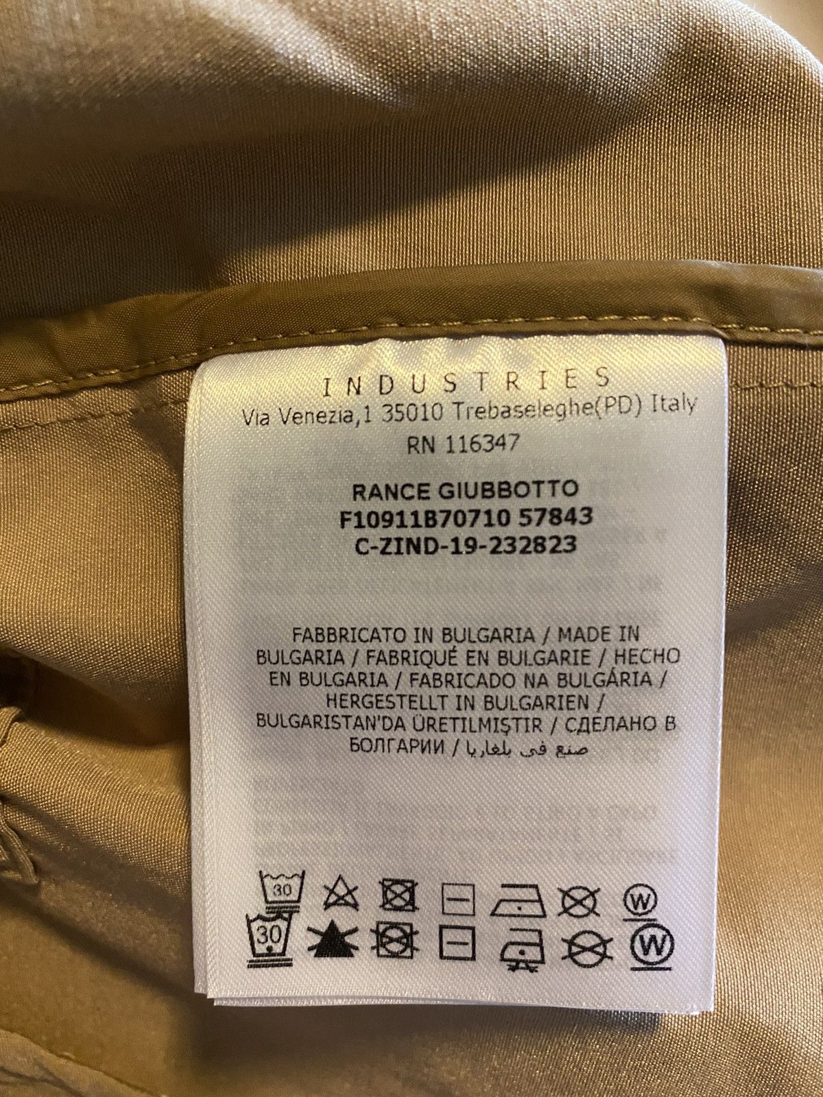 Moncler Moncler Men's Rance Logo Print Hooded Jacket In Beige Size US M / EU 48-50 / 2 - 4 Thumbnail