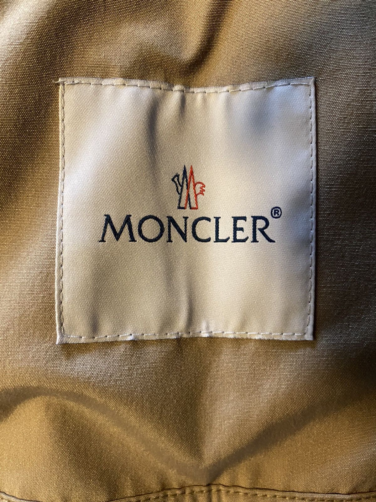 Moncler Moncler Men's Rance Logo Print Hooded Jacket In Beige Size US M / EU 48-50 / 2 - 5 Thumbnail