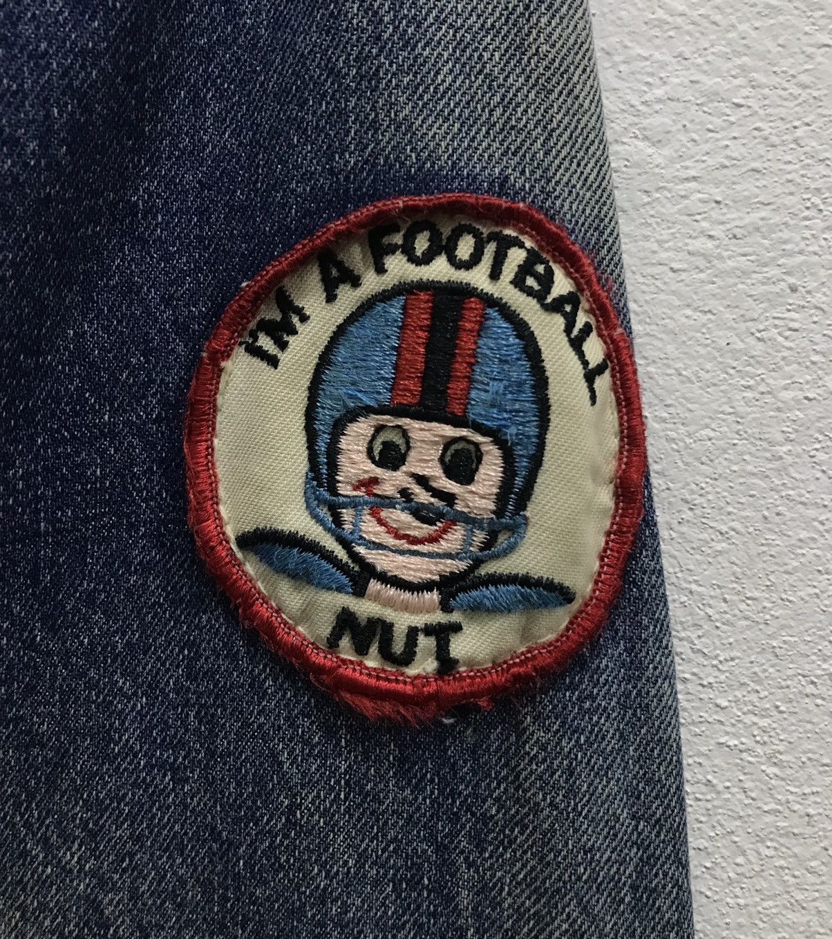 Other I’M A FOOTBALL NUT DENIM JACKET Size US M / EU 48-50 / 2 - 8 Thumbnail