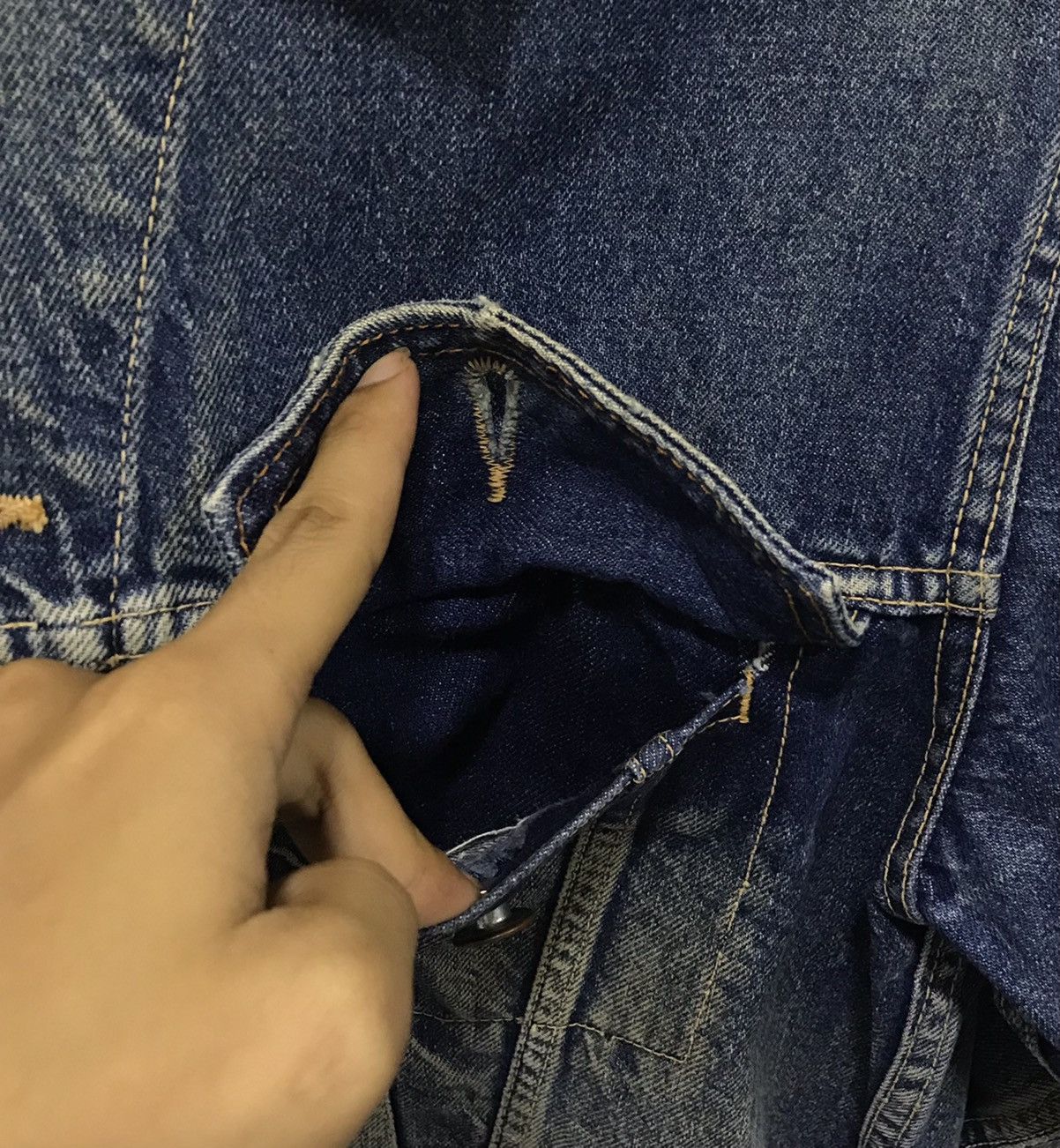 Other I’M A FOOTBALL NUT DENIM JACKET Size US M / EU 48-50 / 2 - 6 Thumbnail