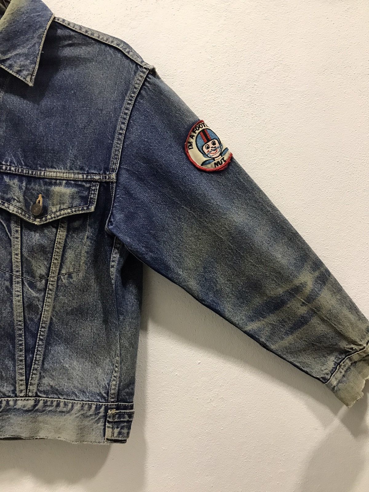 Other I’M A FOOTBALL NUT DENIM JACKET Size US M / EU 48-50 / 2 - 4 Thumbnail