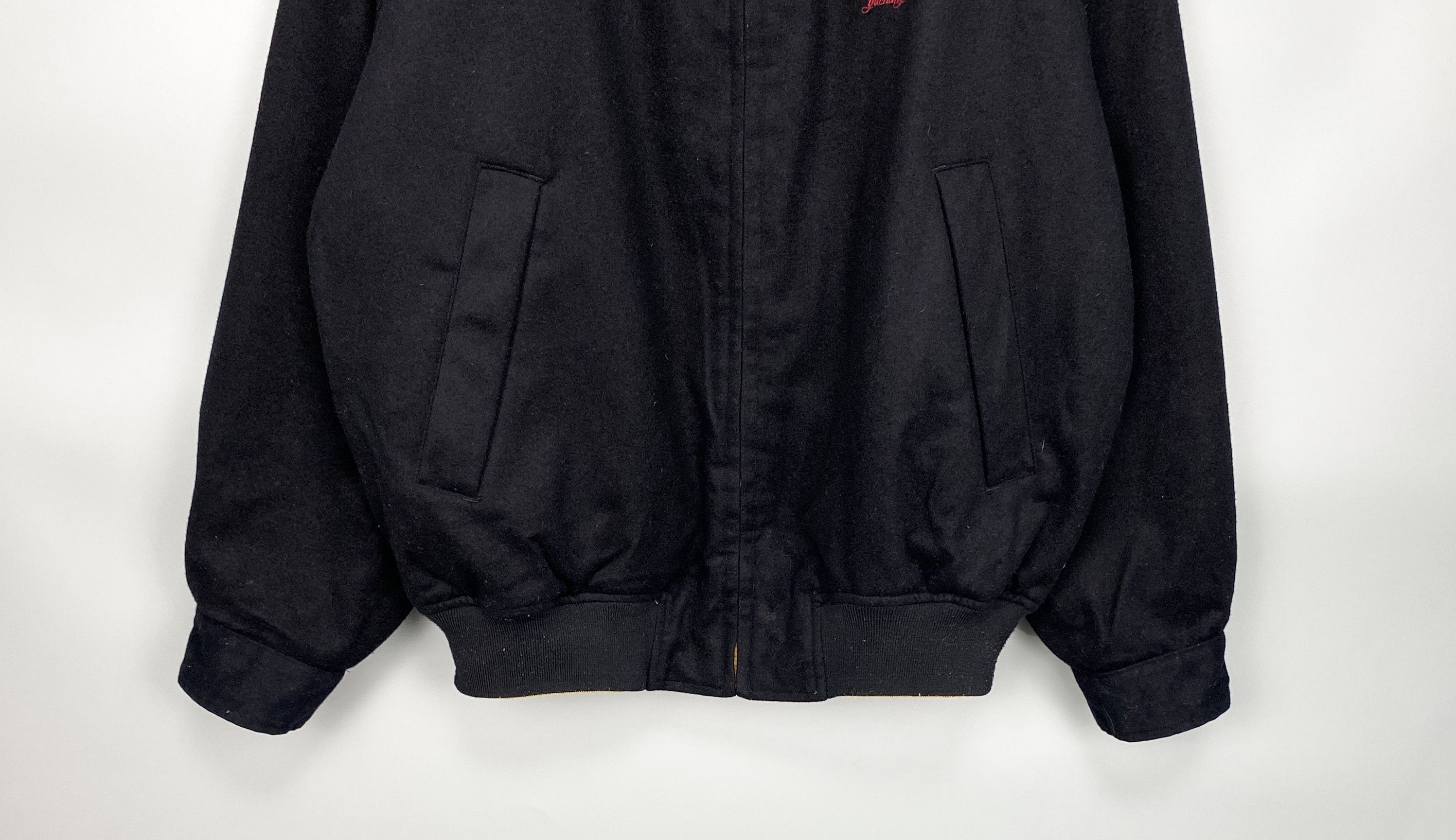 Paul & Shark Vintage Paul Shark 2-Sides Wool Bomber Jacket Size US L / EU 52-54 / 3 - 4 Thumbnail