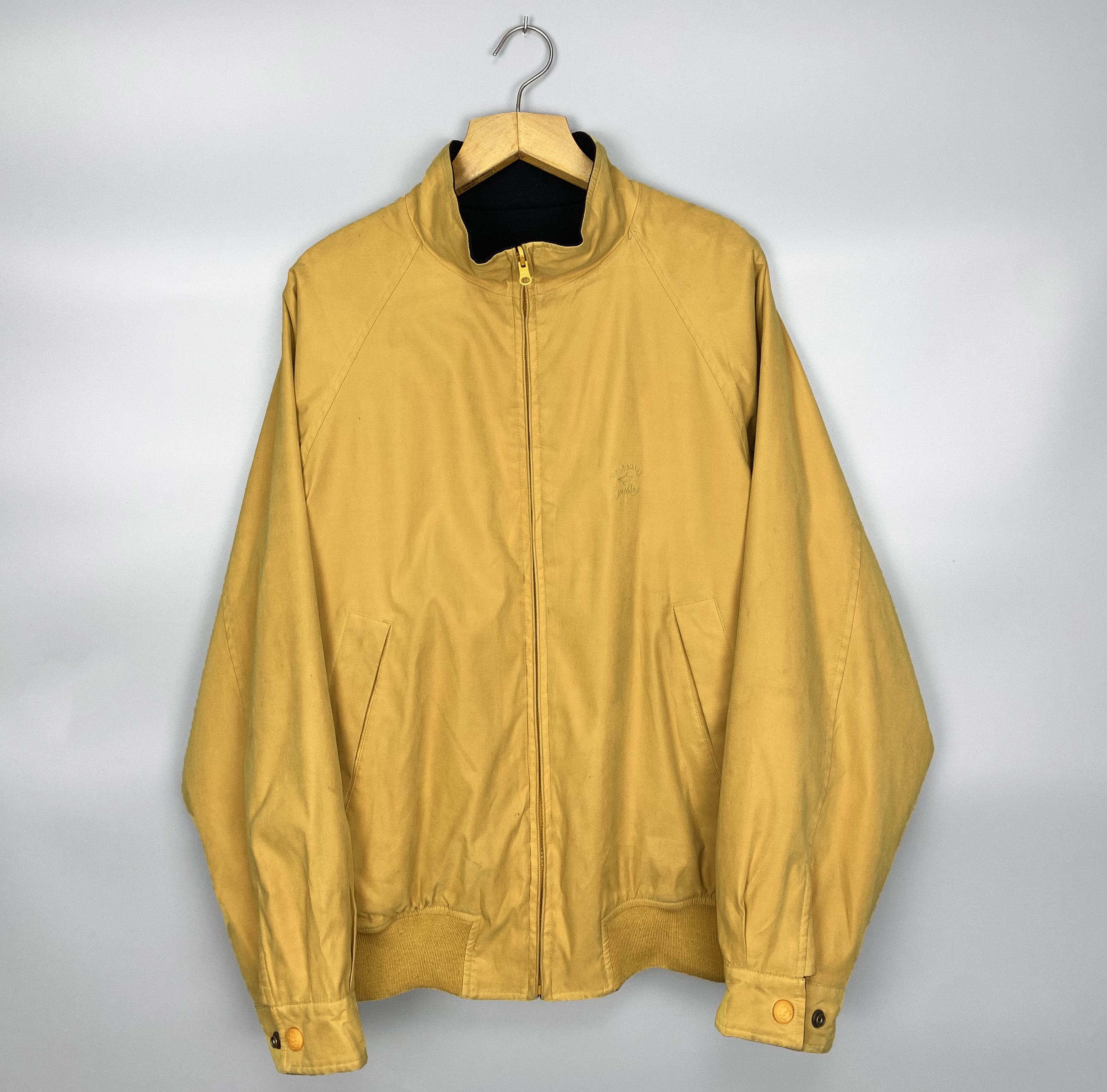 Paul & Shark Vintage Paul Shark 2-Sides Wool Bomber Jacket Size US L / EU 52-54 / 3 - 7 Thumbnail