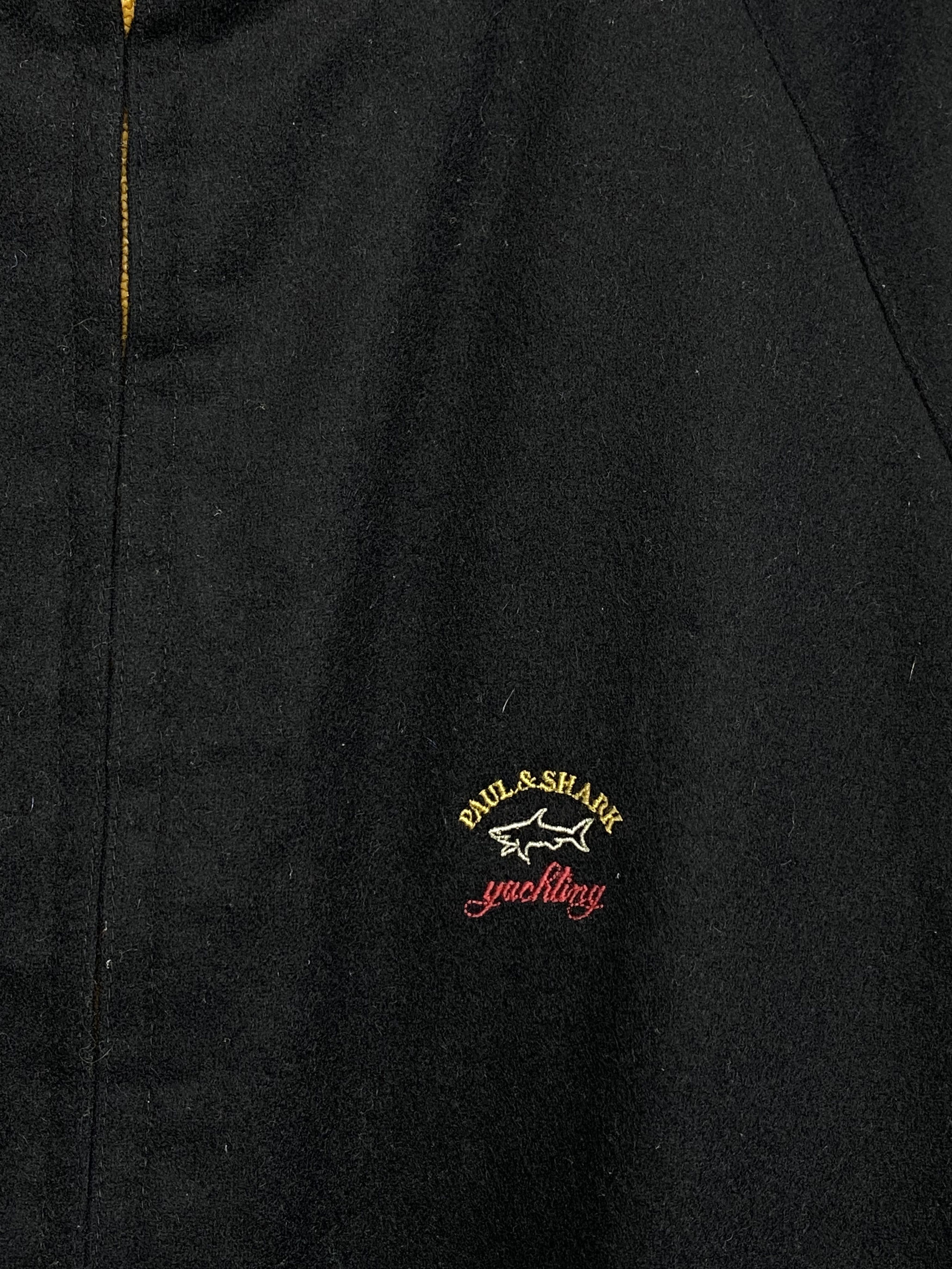 Paul & Shark Vintage Paul Shark 2-Sides Wool Bomber Jacket Size US L / EU 52-54 / 3 - 3 Thumbnail
