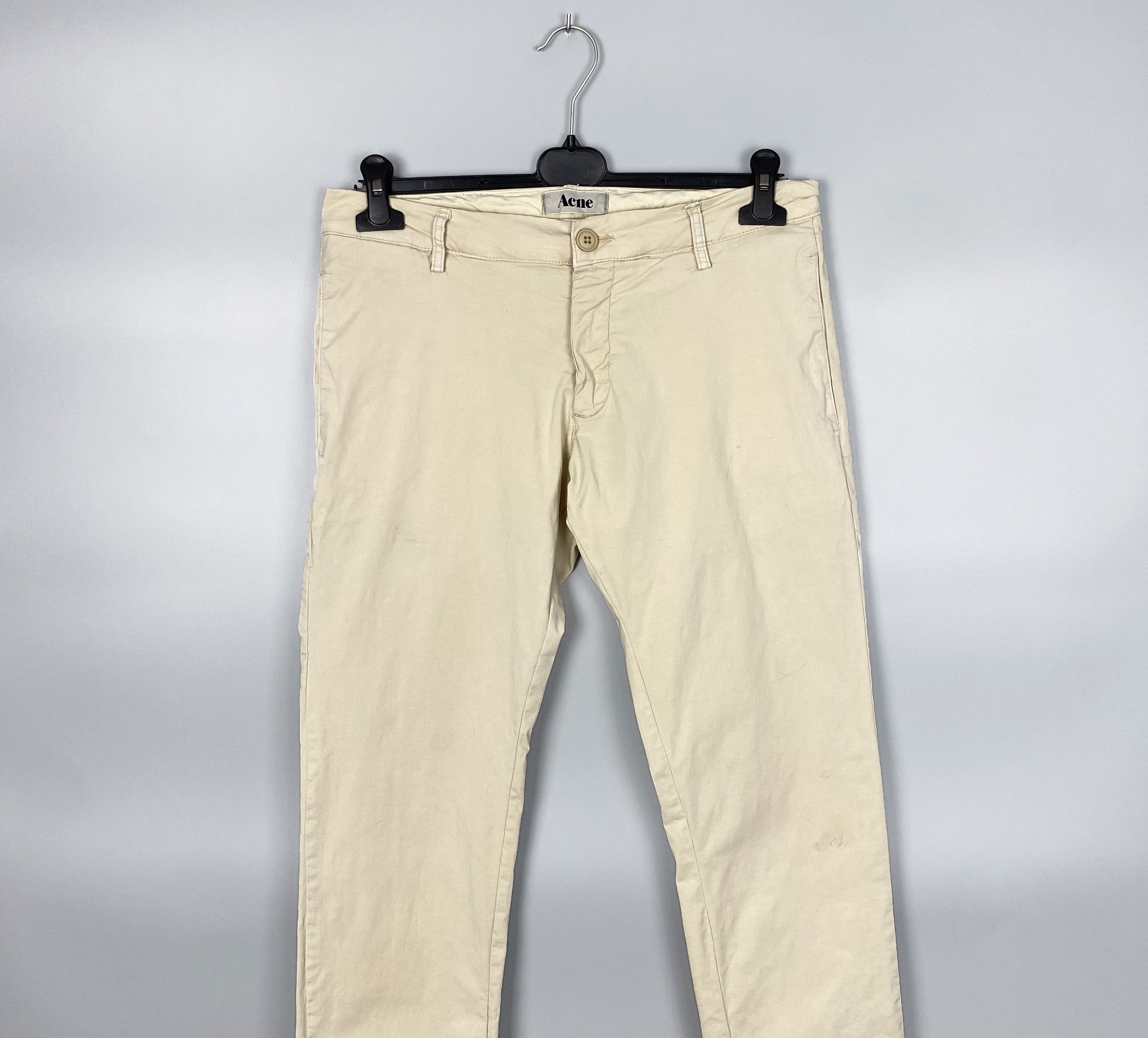 Acne Studios ACNE Gin Kenya Beige Chino Pant Size US 27 - 2 Thumbnail