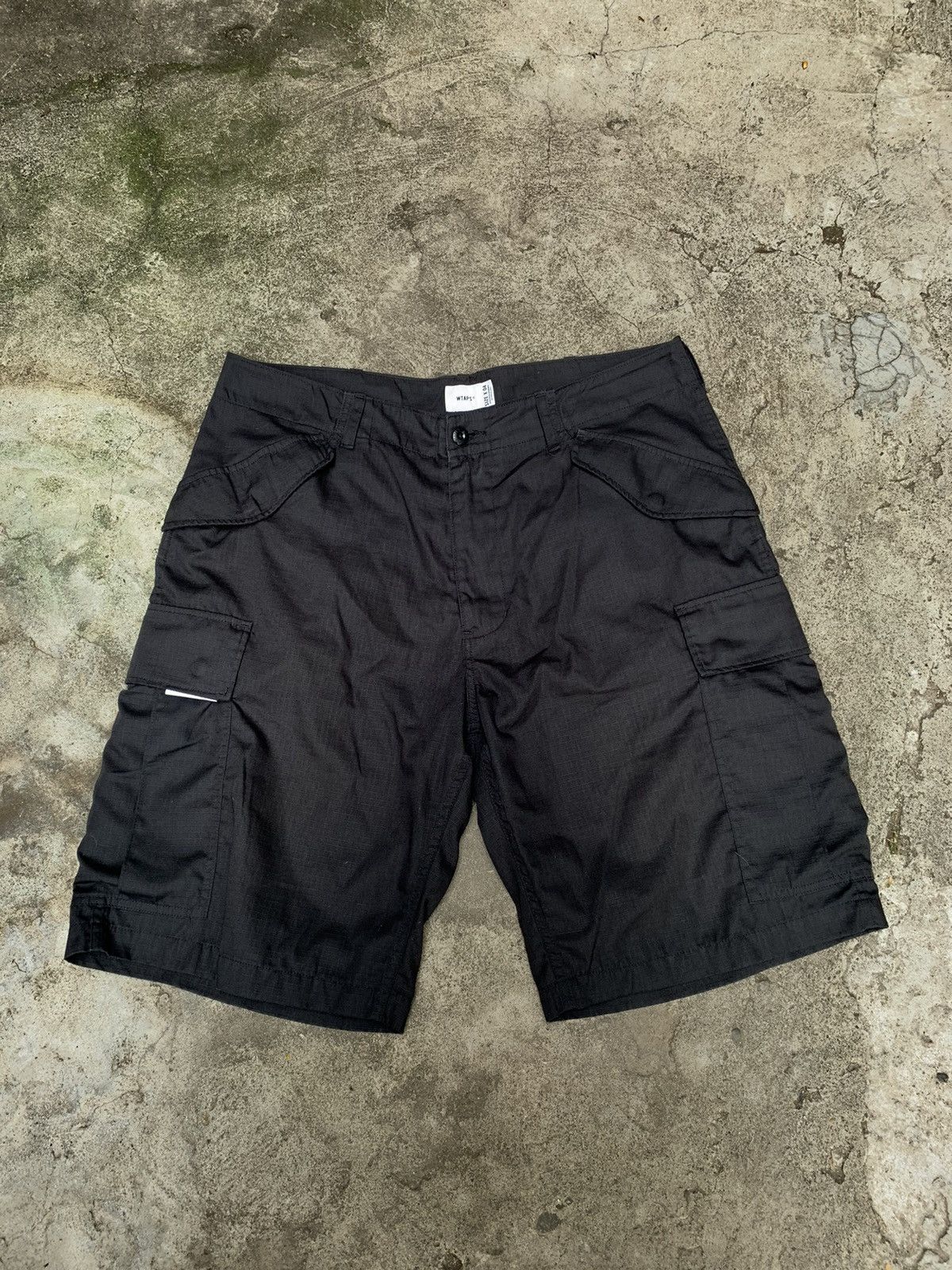 Wtaps Wtaps Academy Nylon Taffeta Olive Drab Shorts | Grailed