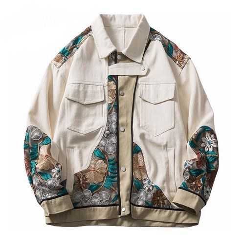 Japanese Brand Flower Jacket Size US M / EU 48-50 / 2 - 1 Thumbnail