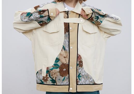 Japanese Brand Flower Jacket Size US XL / EU 56 / 4 - 3 Thumbnail