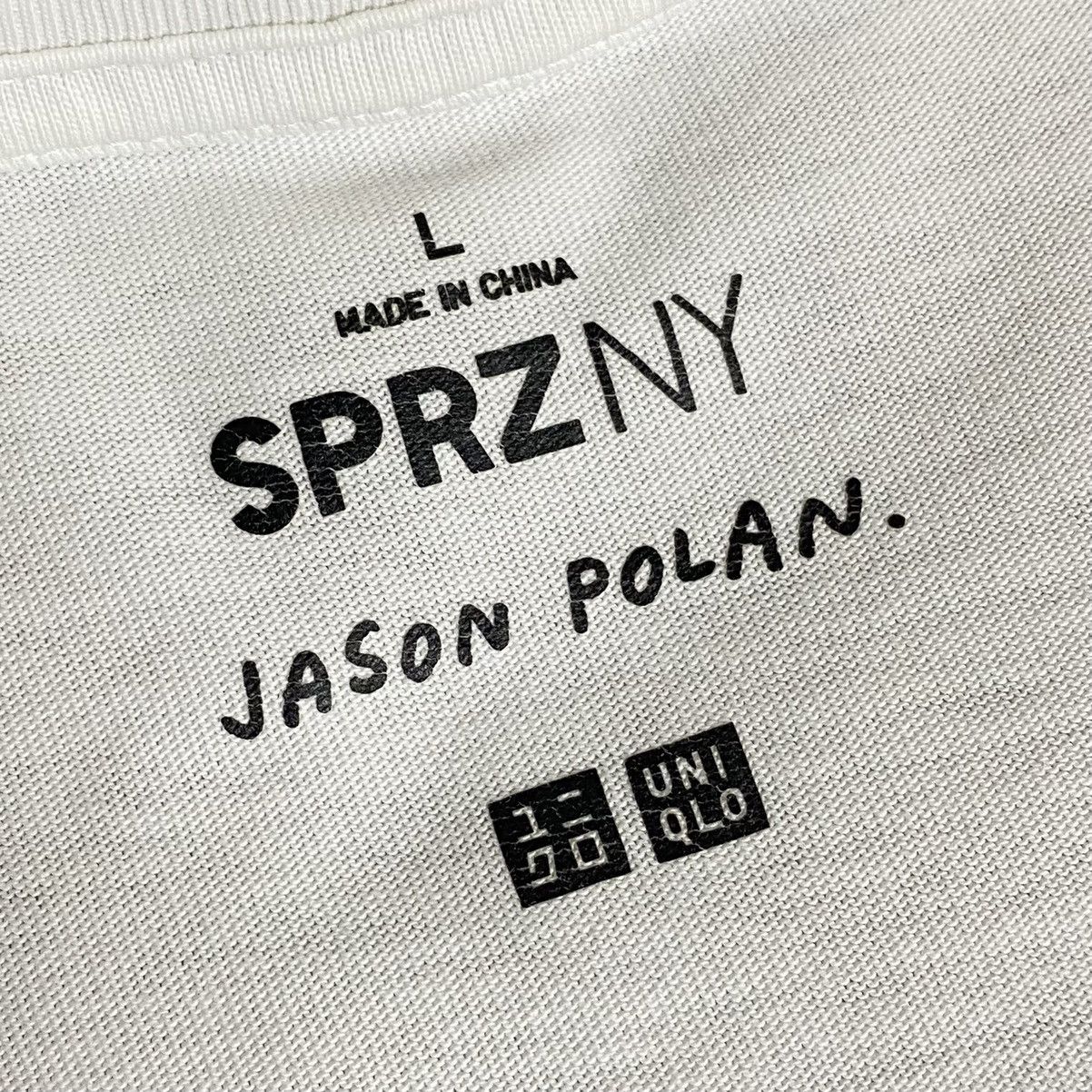 Uniqlo Jason Polan Uniqlo Art Tee Jason Polan Size US M / EU 48-50 / 2 - 7 Thumbnail
