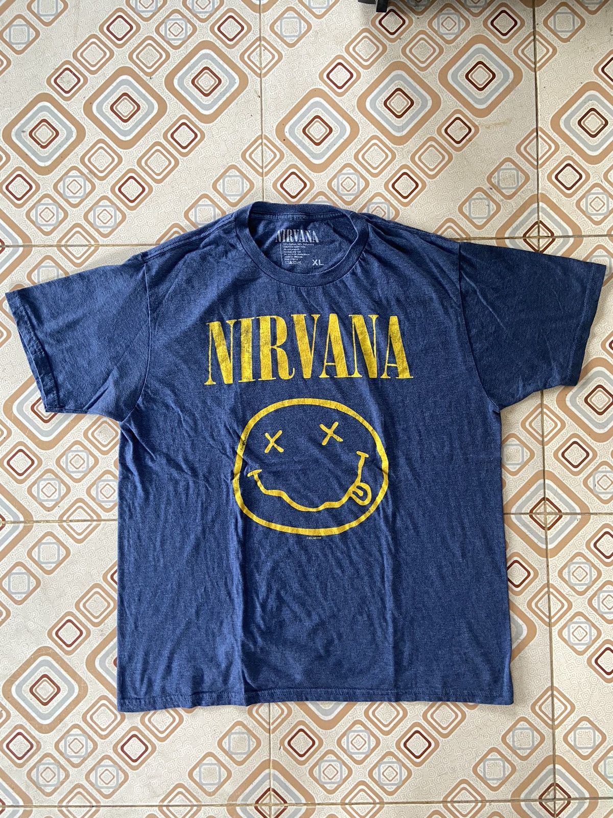 Nirvana Smiley Band Tee