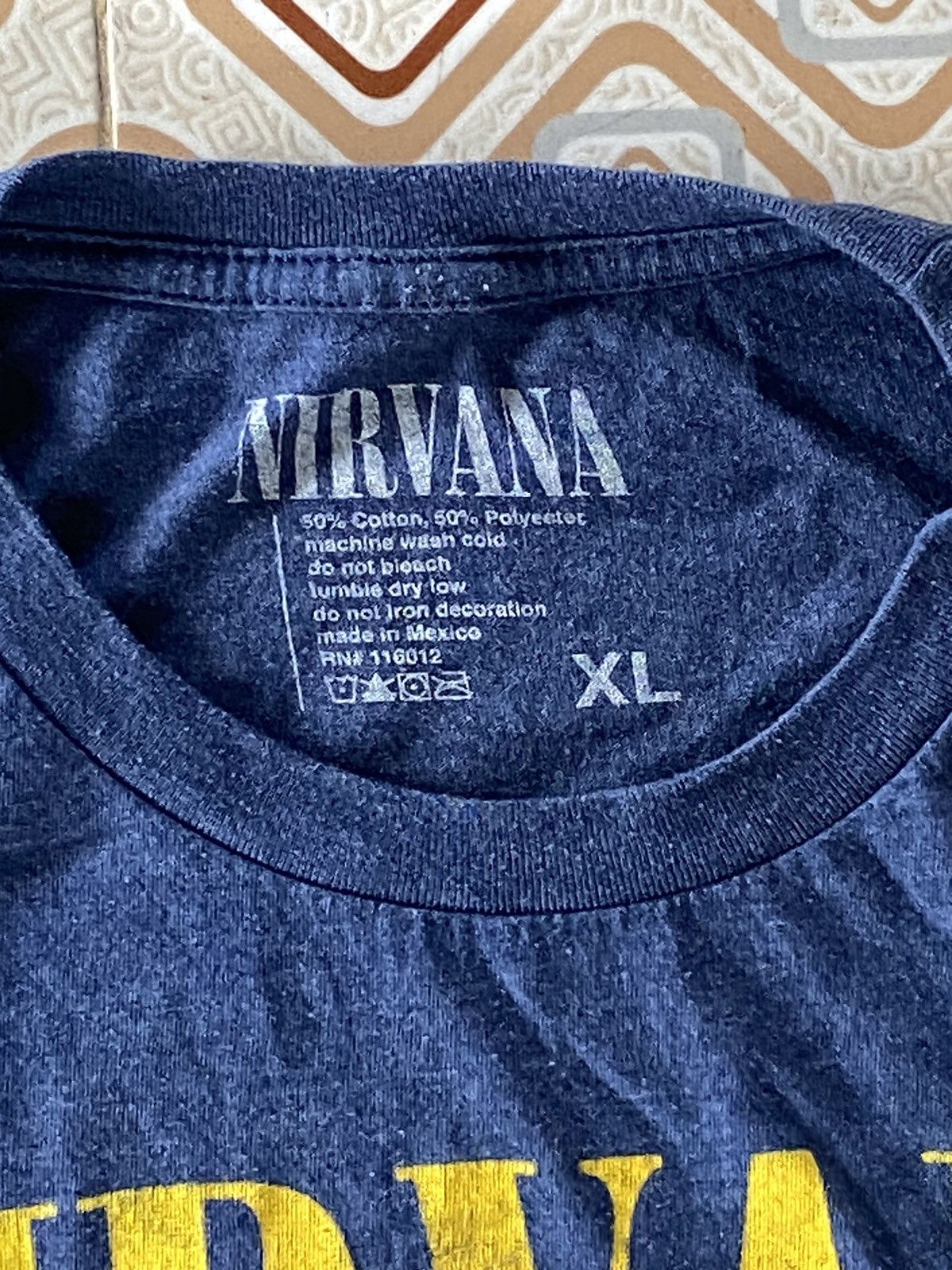 Nirvana Smiley Band Tee