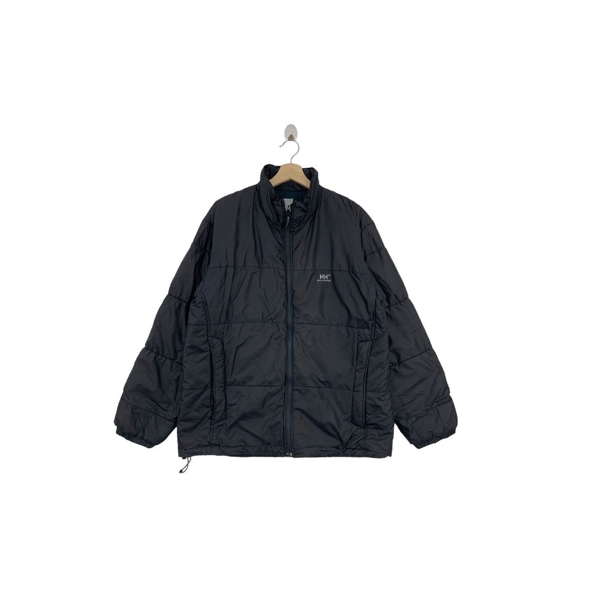 Rare !! HELLY HANSEN Small logo embroidery outdoor jacket