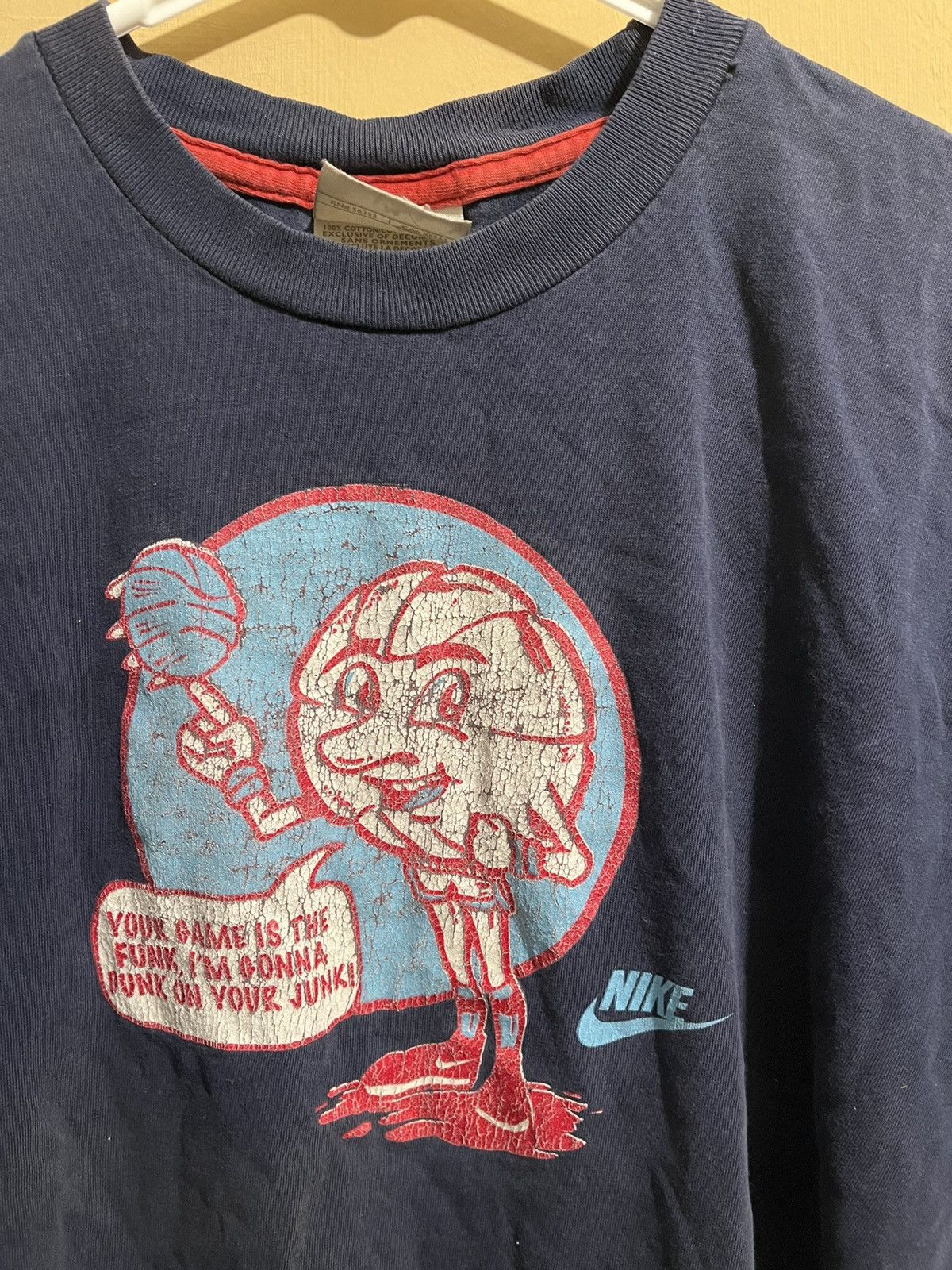 Nike × Vintage Vintage Nike tee Size US M / EU 48-50 / 2 - 4 Thumbnail