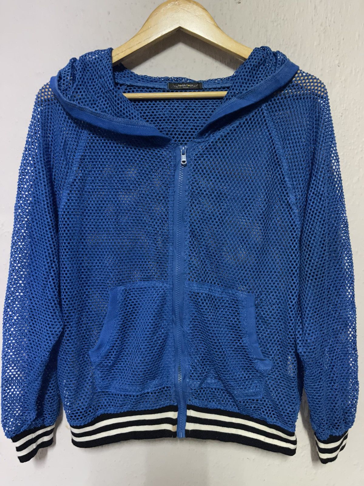 Japanese Brand Sexy Double Focus Hoodie Japanese Brand With Blue Colour🔥 Size US L / EU 52-54 / 3 - 1 Thumbnail
