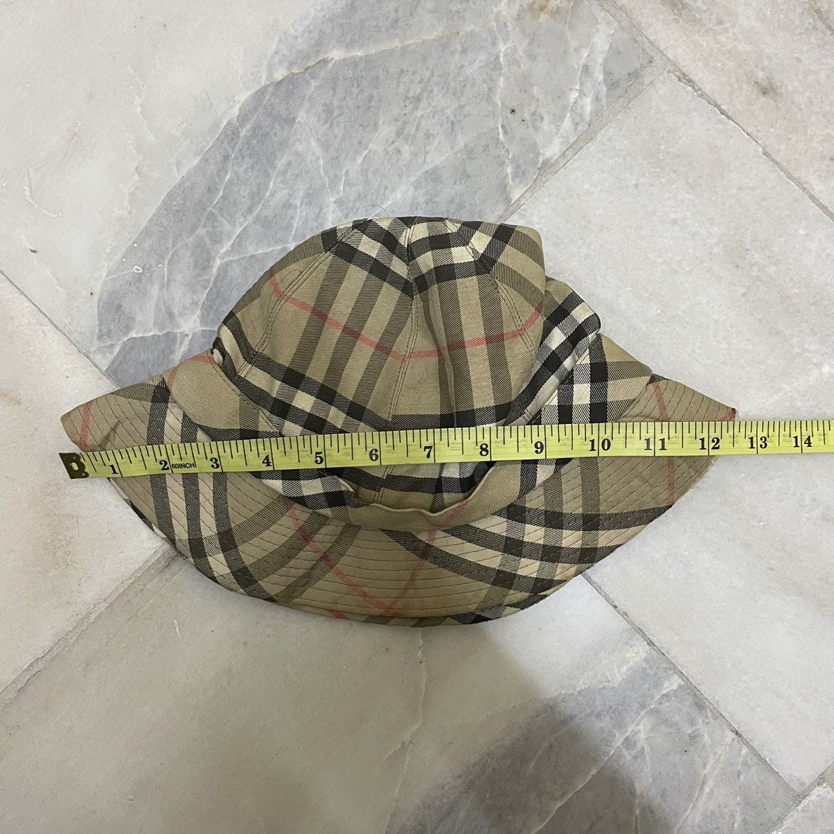 Burberry × Japanese Brand × Vintage Vintage burberry nova check bucket hat Size ONE SIZE - 6 Thumbnail