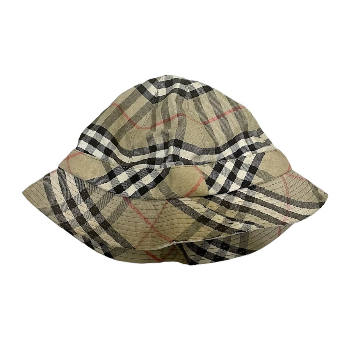 Burberry × Japanese Brand × Vintage Vintage burberry nova check bucket hat Size ONE SIZE - 1 Thumbnail