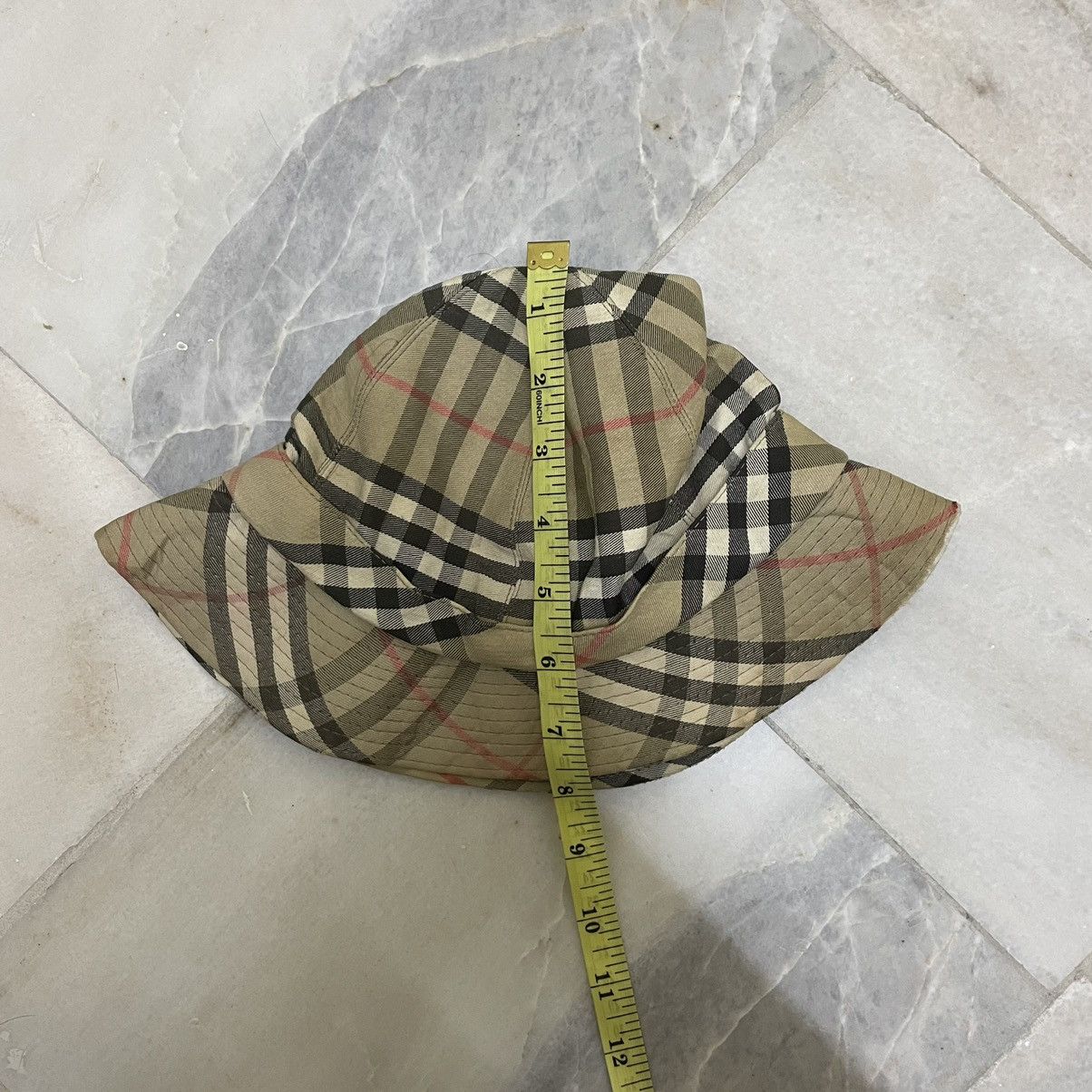 Burberry × Japanese Brand × Vintage Vintage burberry nova check bucket hat Size ONE SIZE - 7 Thumbnail