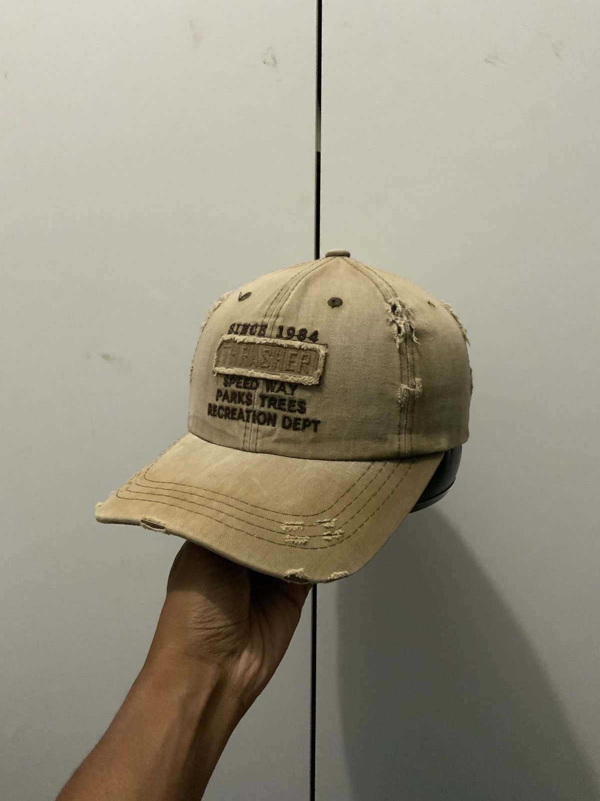 Thrasher Thrasher Skateboard Streetwear Faded Distressed Hat🔥 Size ONE SIZE - 2 Thumbnail