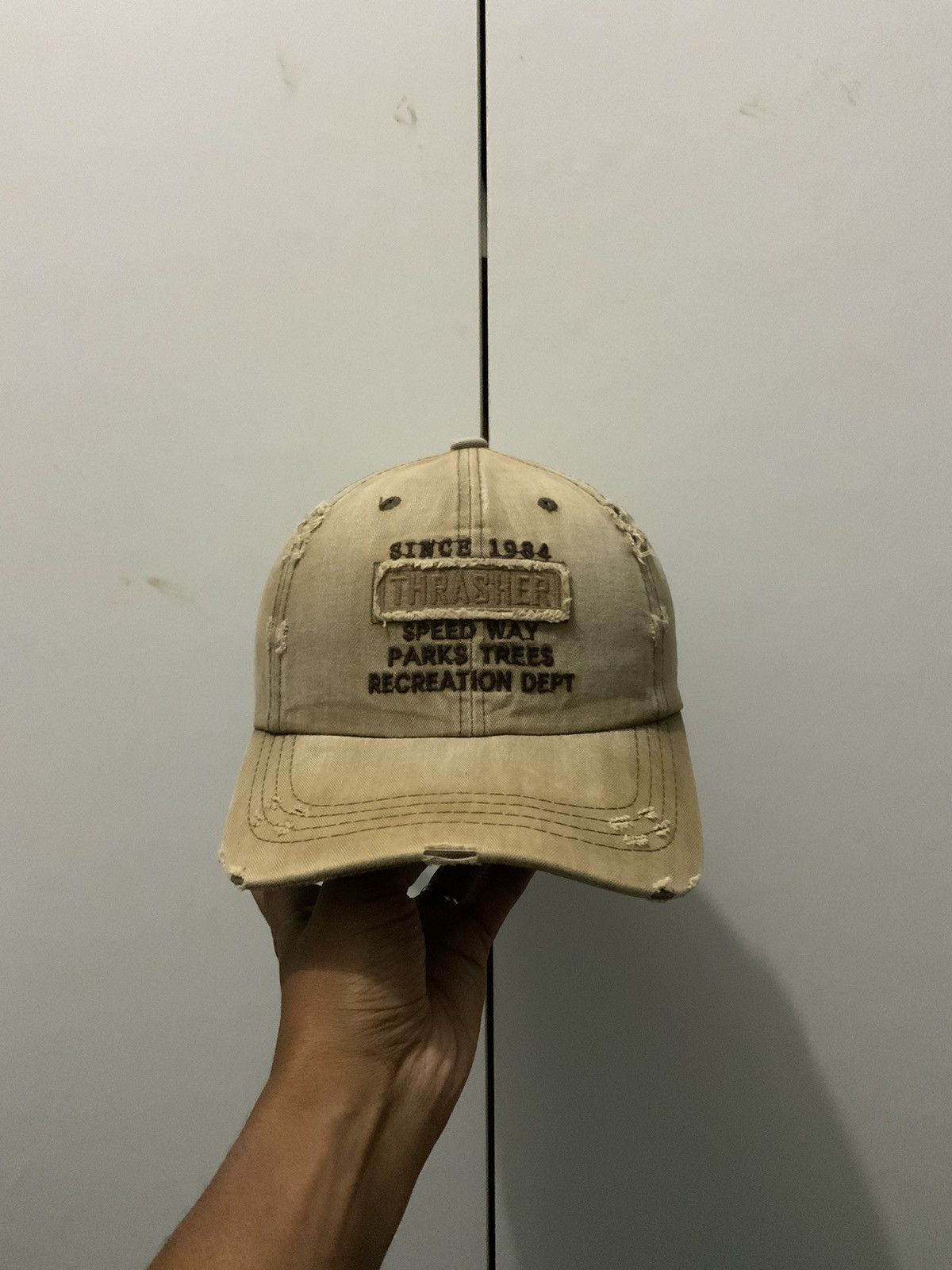 Thrasher Thrasher Skateboard Streetwear Faded Distressed Hat🔥 Size ONE SIZE - 3 Thumbnail