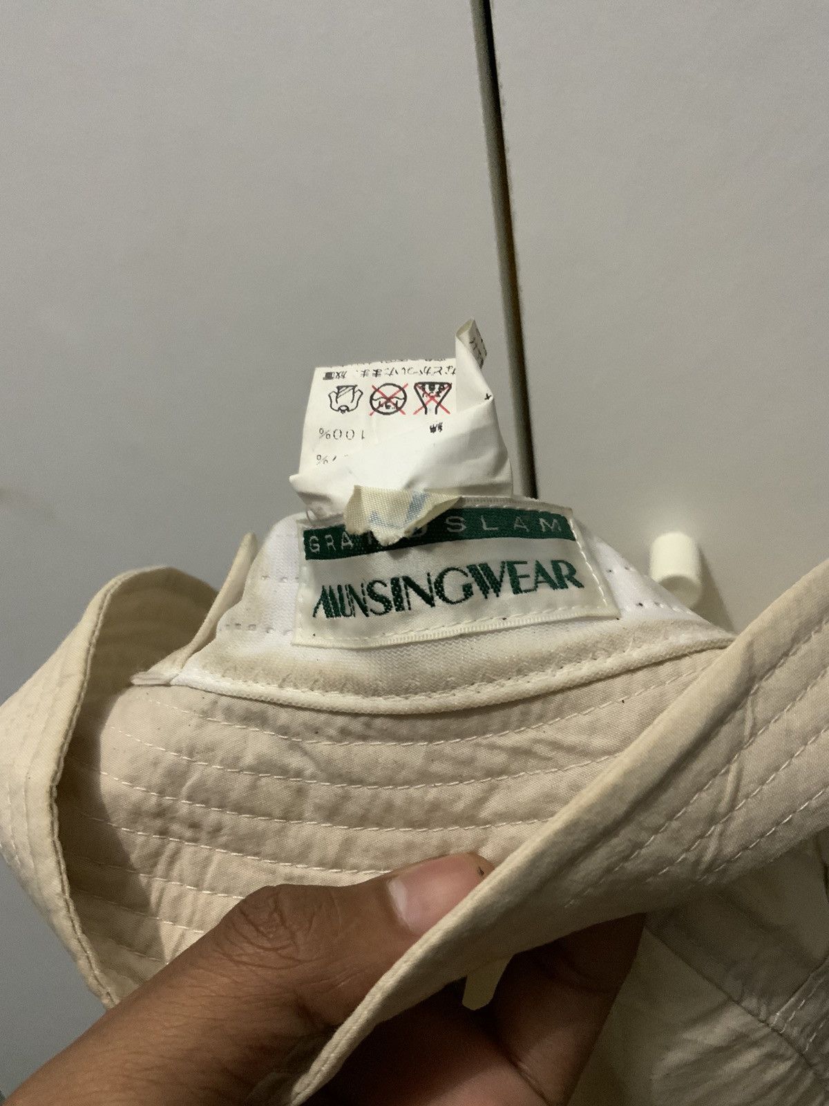 Japanese Brand Munsing Wear Grand Slam Bucket Hat Size ONE SIZE - 8 Thumbnail