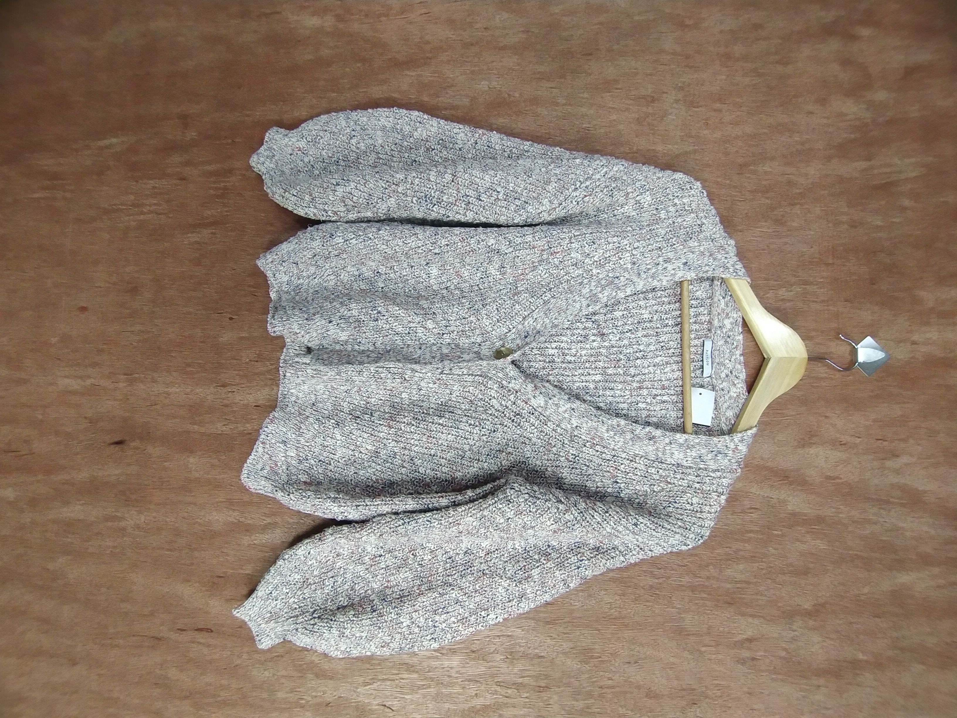image of Bayflow Gray Cardigan Knitwear Japan S024 in Grey, Men's (Size Medium)