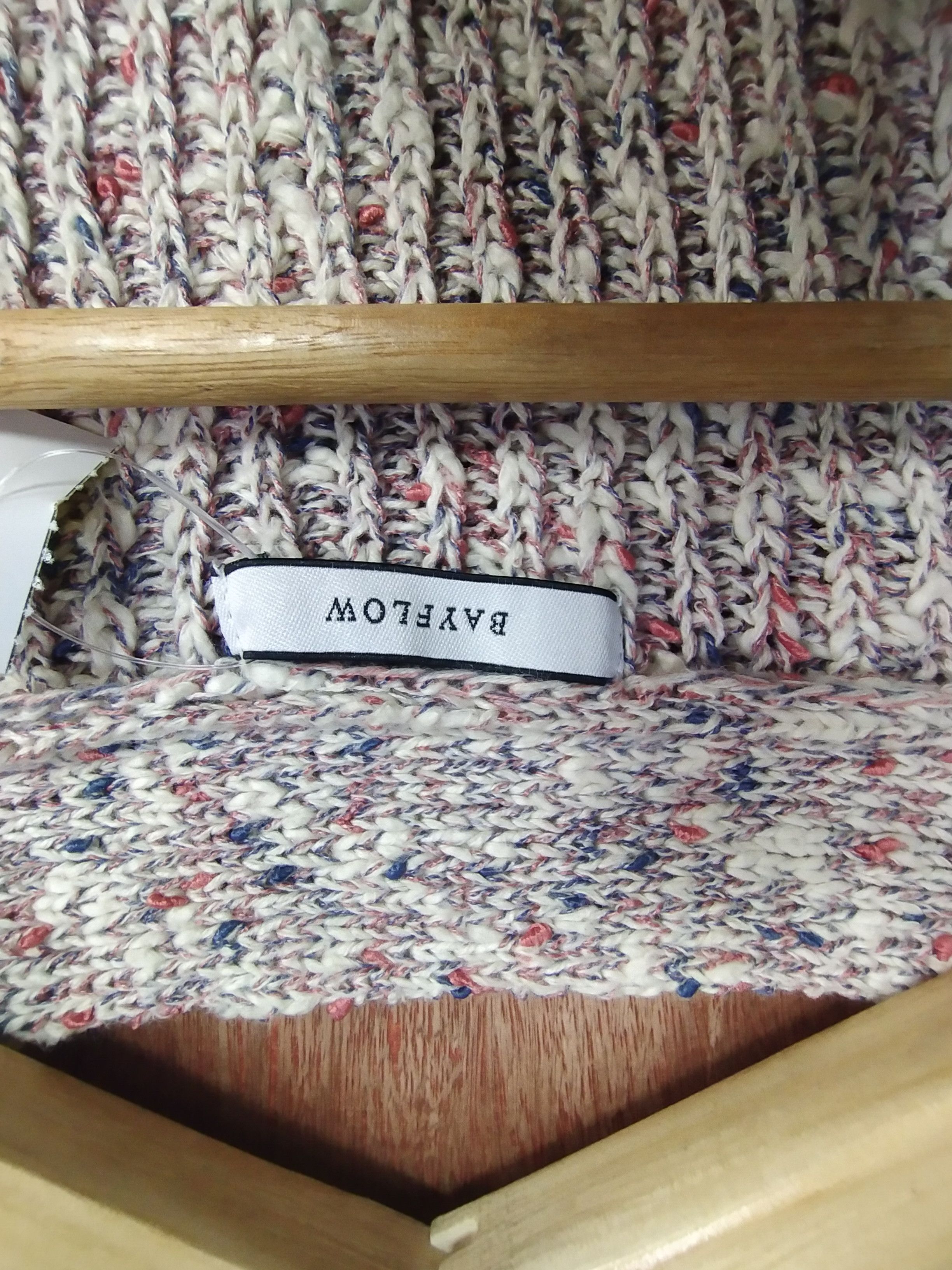 Homespun Knitwear × Japanese Brand Bayflow gray cardigan knitwear japan #S024 Size US S / EU 44-46 / 1 - 4 Thumbnail