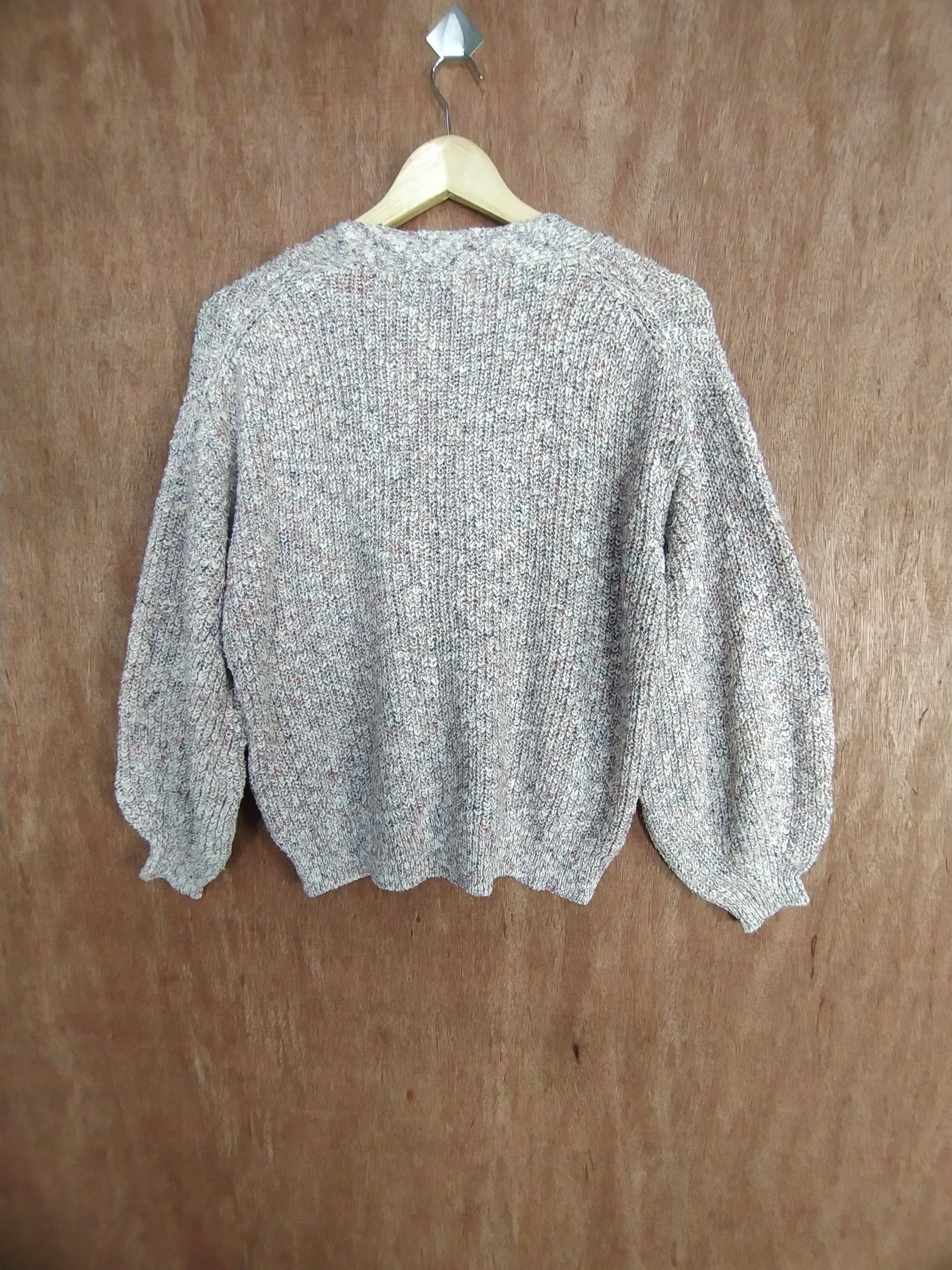 Homespun Knitwear × Japanese Brand Bayflow gray cardigan knitwear japan #S024 Size US S / EU 44-46 / 1 - 11 Thumbnail