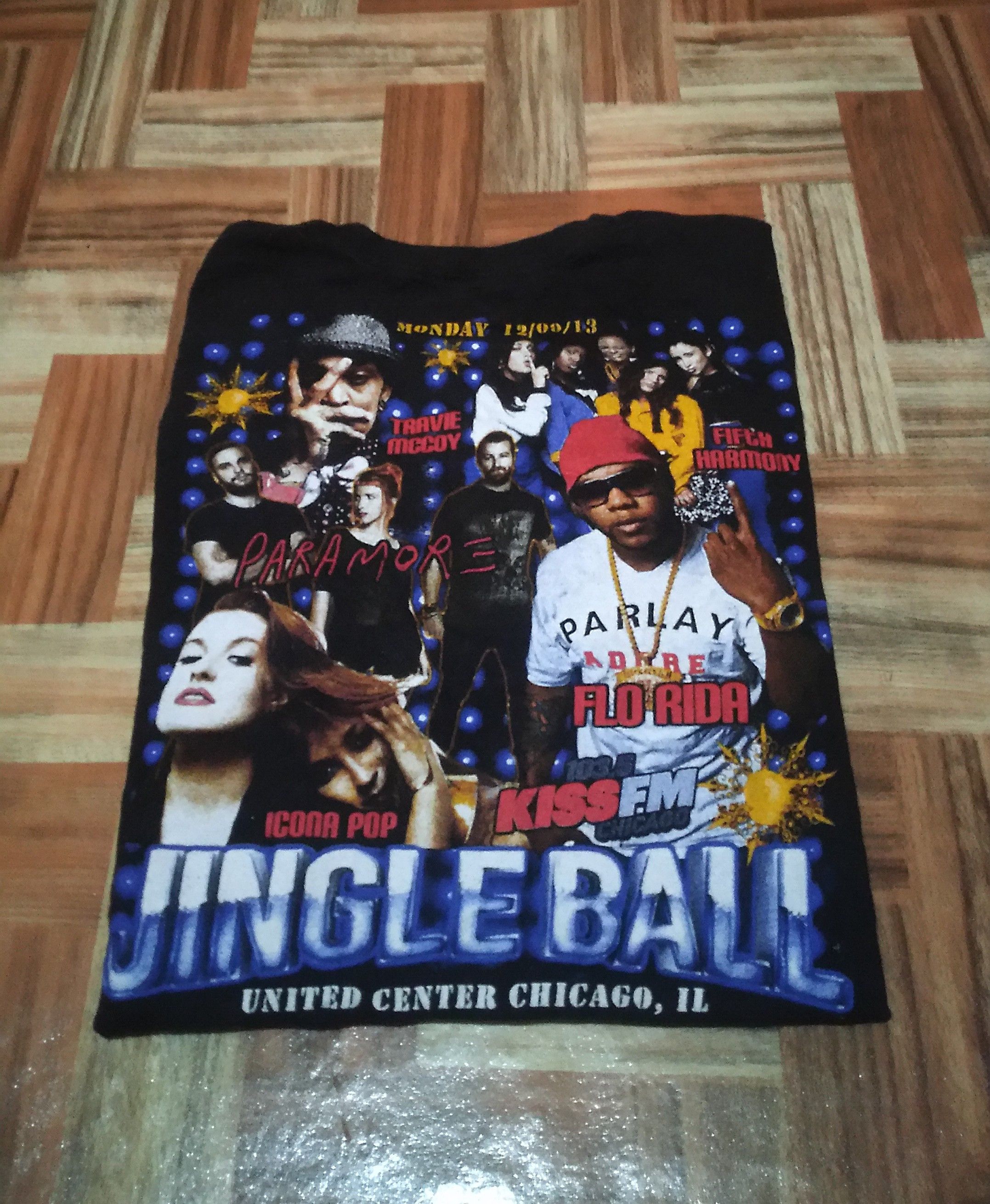 Band Tees × Rap Tees × Vintage Vtg Flo Rida x Paramore x Avril Lavigne Concert T-Shirt Size US M / EU 48-50 / 2 - 1 Thumbnail