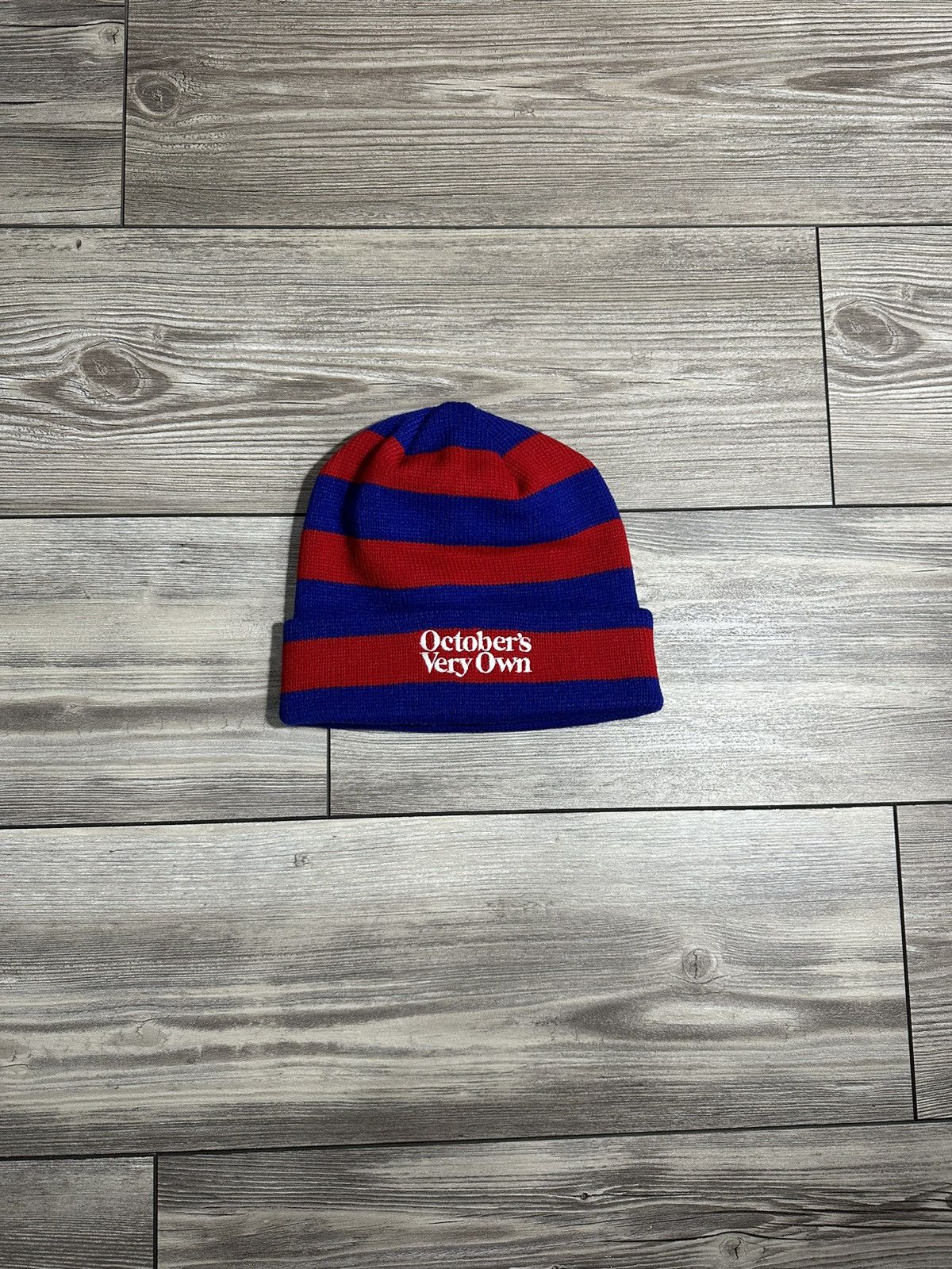 October's Very Own OVO Striped Beanie Drake Size ONE SIZE - 1 Thumbnail