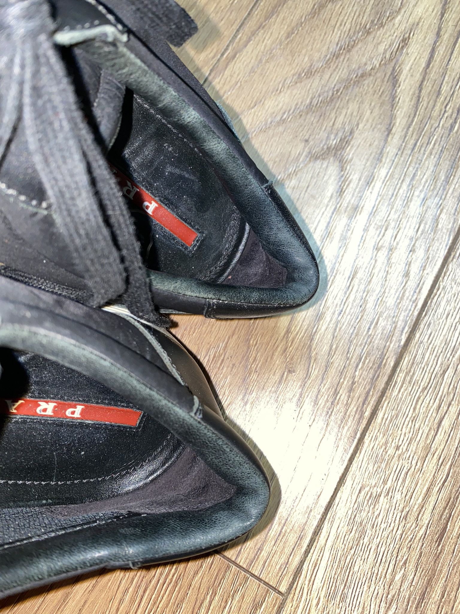 Prada Prada low top leather sneakers Size US 9 / EU 42 - 11 Thumbnail