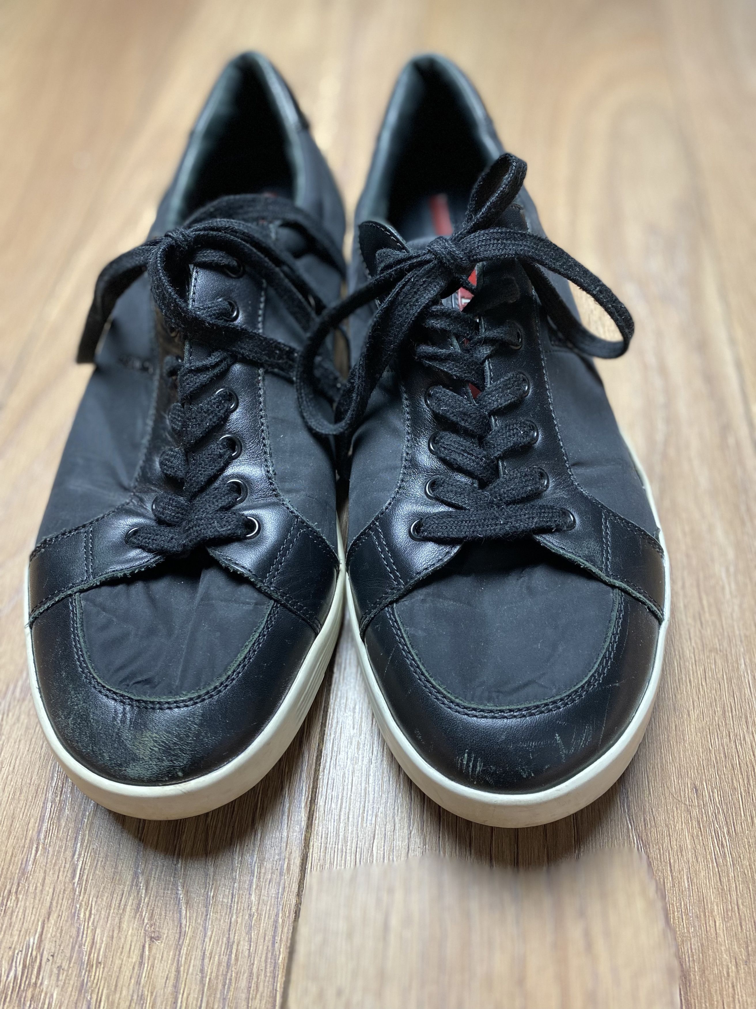 Prada Prada low top leather sneakers Size US 9 / EU 42 - 6 Thumbnail